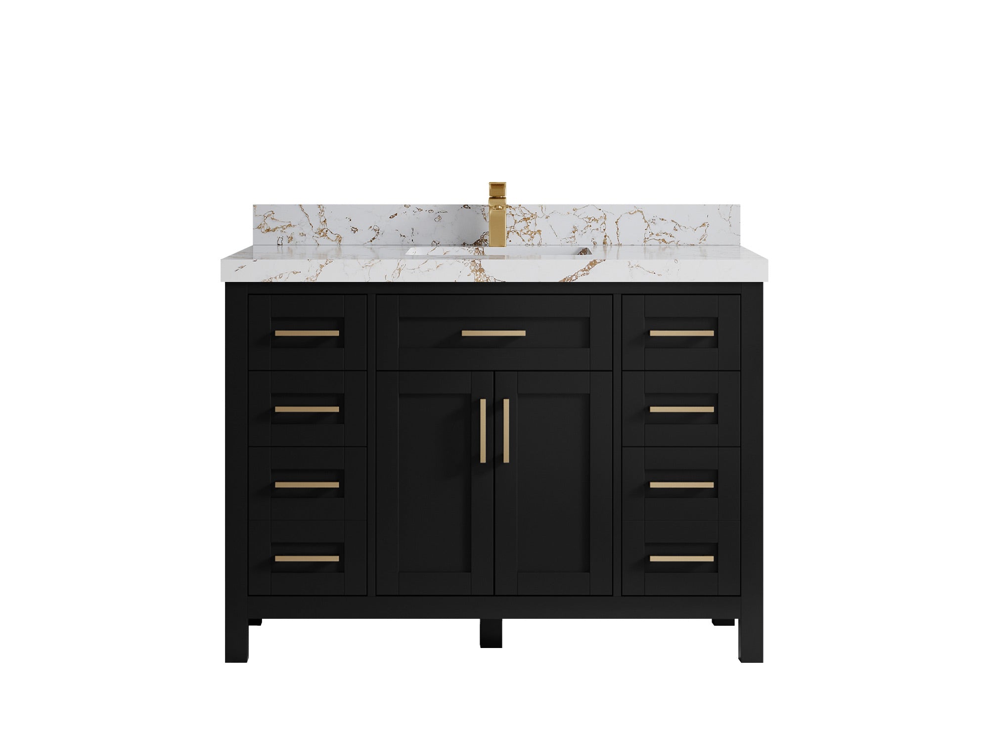 Cambridge 48 in. W x 22 in. D Single Sink Bathroom Vanity - Willow Bath and Vanity