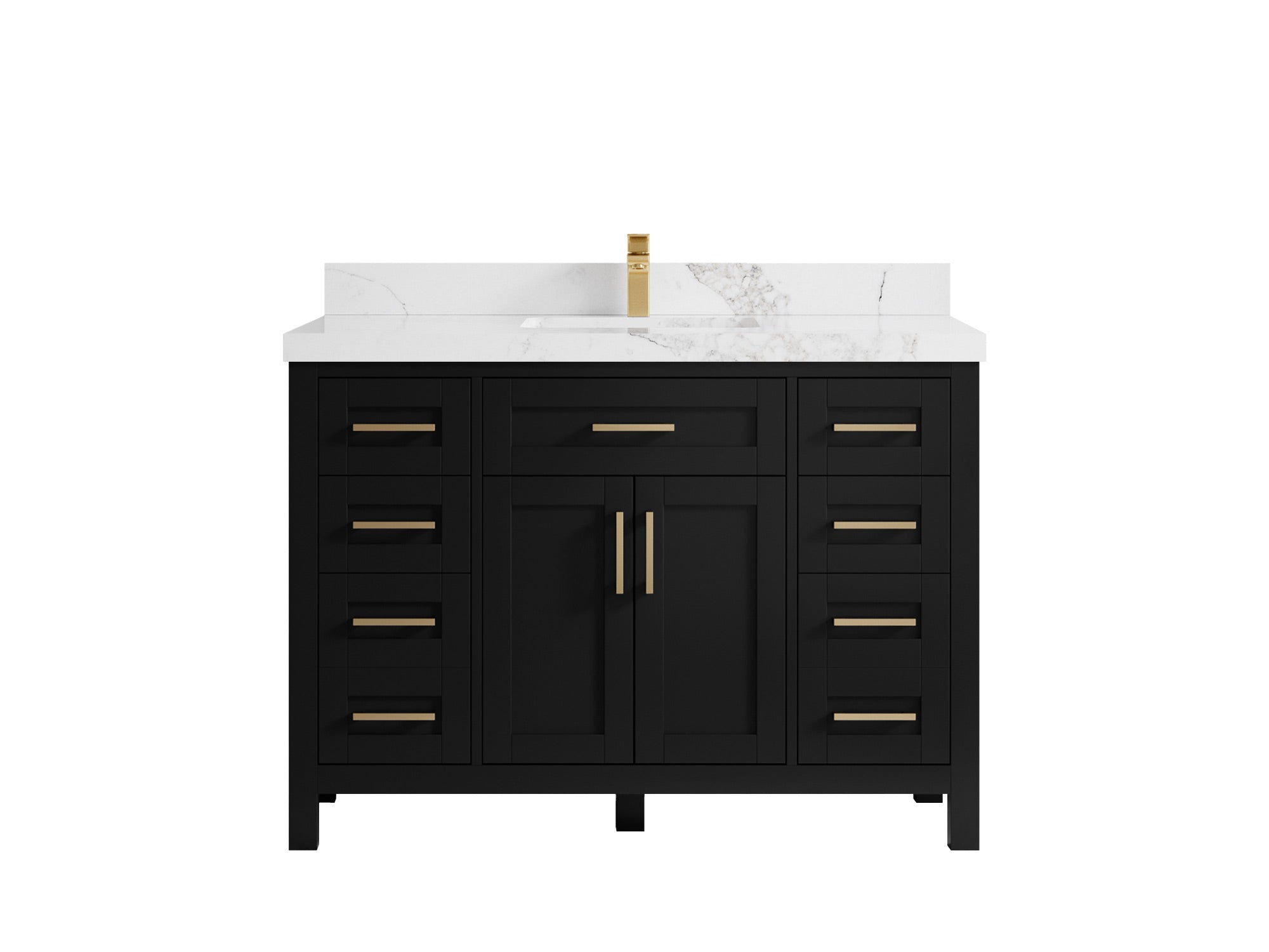 Cambridge 48 in. W x 22 in. D Single Sink Bathroom Vanity - Willow Bath and Vanity