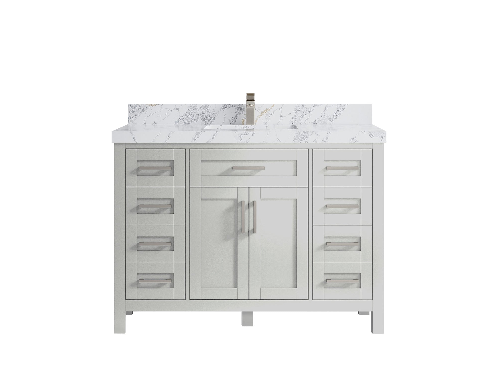 Cambridge 48 in. W x 22 in. D Single Sink Bathroom Vanity - Willow Bath and Vanity