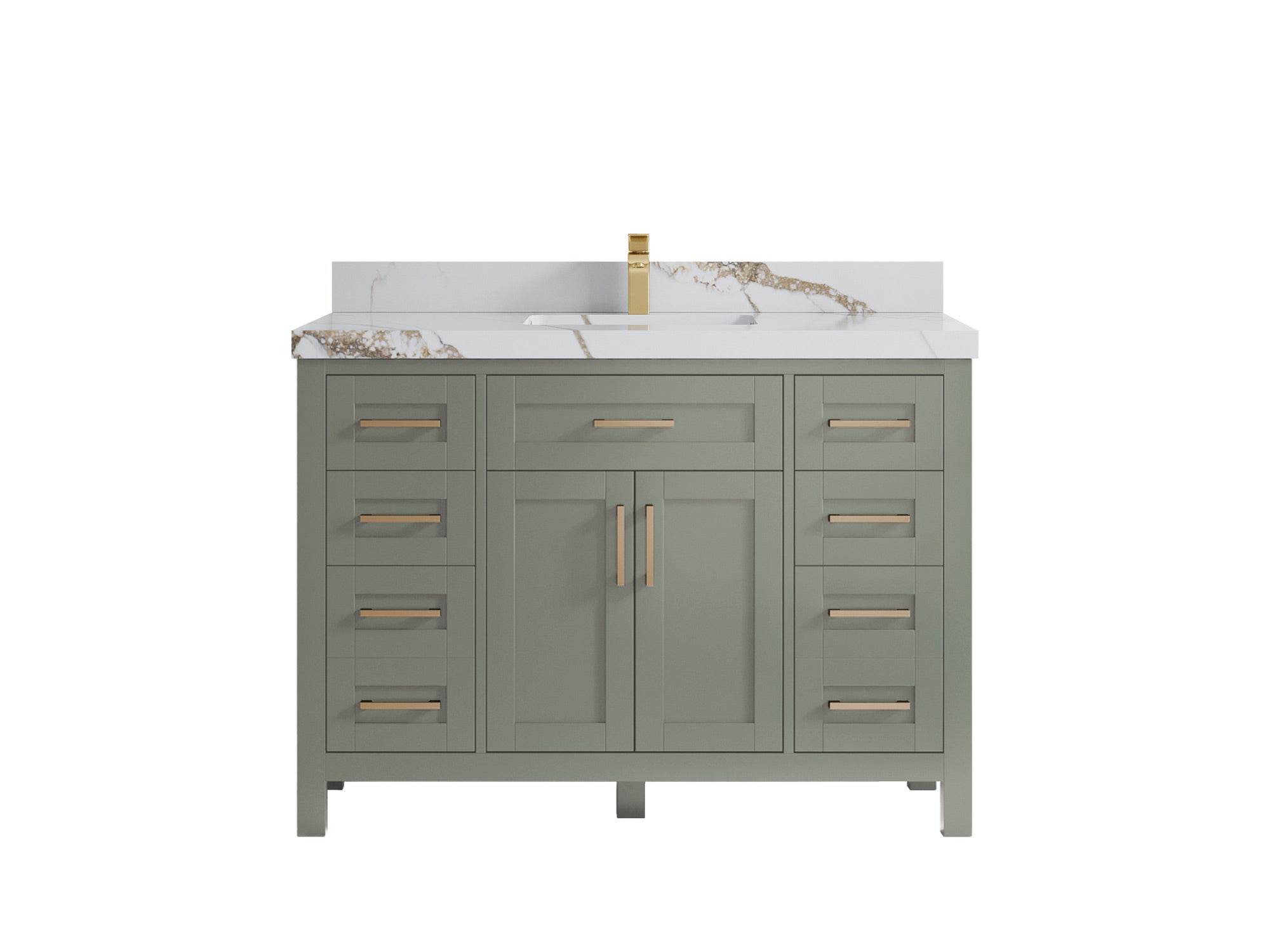 Cambridge 48 in. W x 22 in. D Single Sink Bathroom Vanity - Willow Bath and Vanity