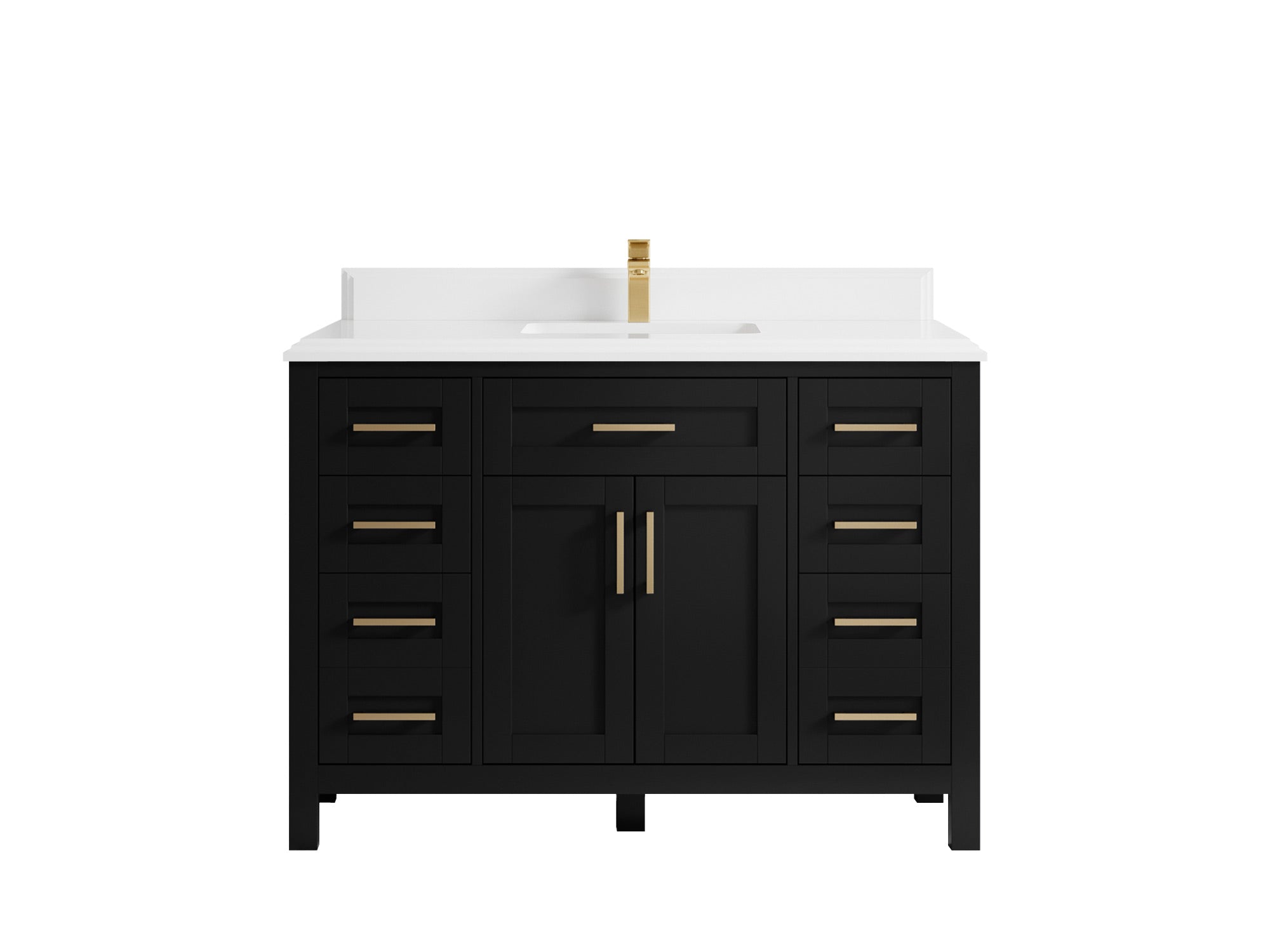 Cambridge 48 in. W x 22 in. D Single Sink Bathroom Vanity - Willow Bath and Vanity