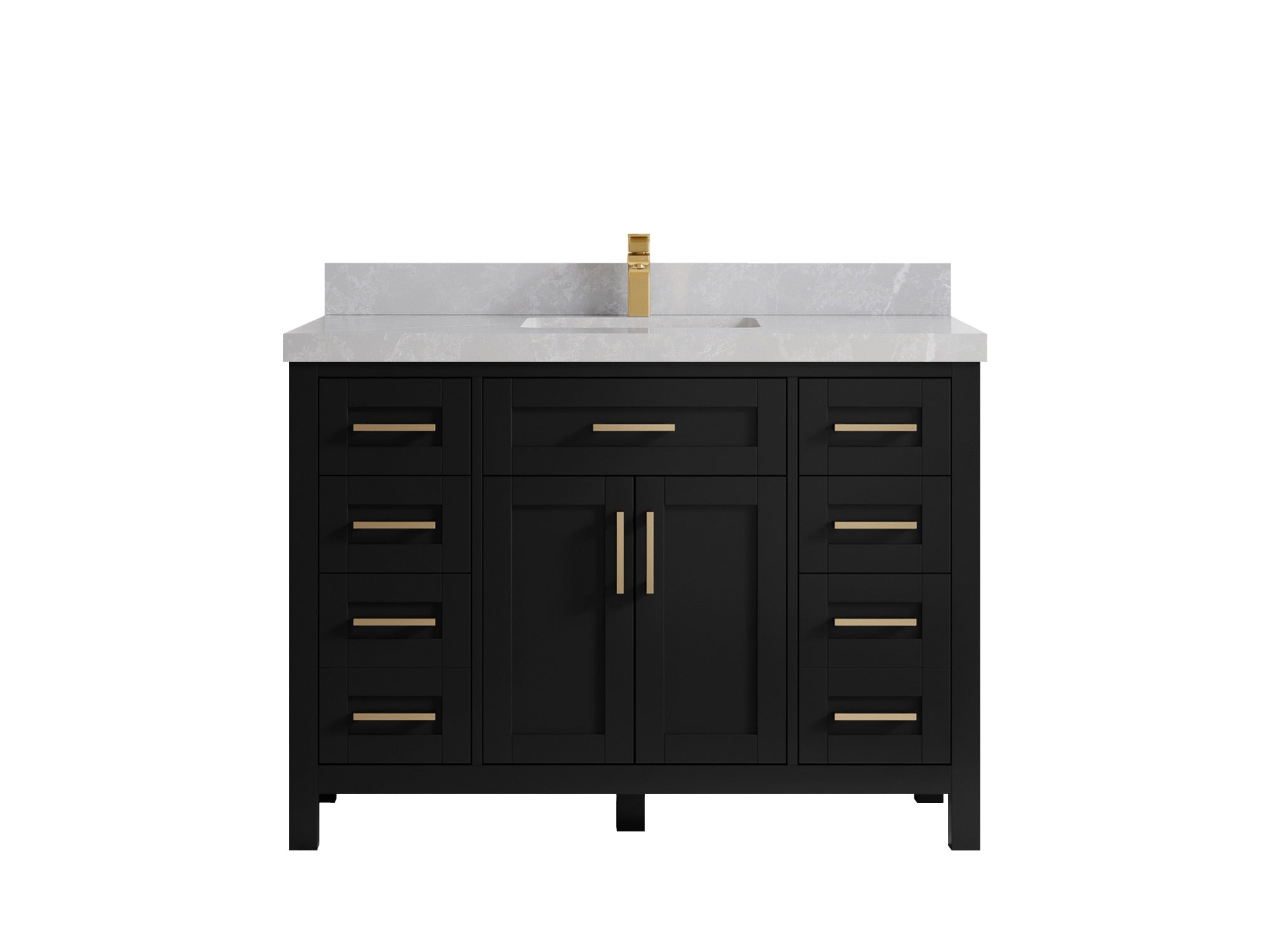 Cambridge 48 in. W x 22 in. D Single Sink Bathroom Vanity - Willow Bath and Vanity
