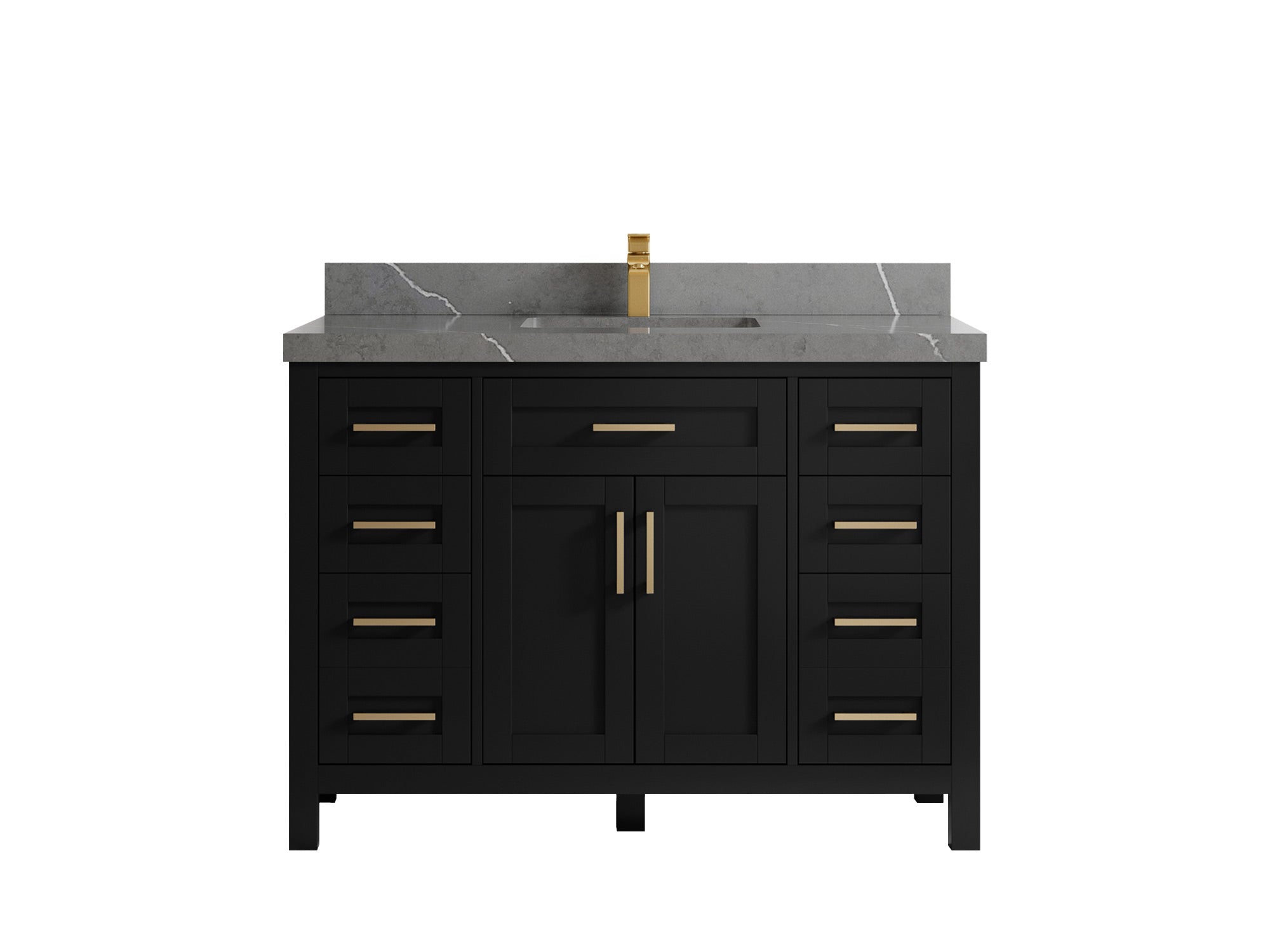 Cambridge 48 in. W x 22 in. D Single Sink Bathroom Vanity - Willow Bath and Vanity