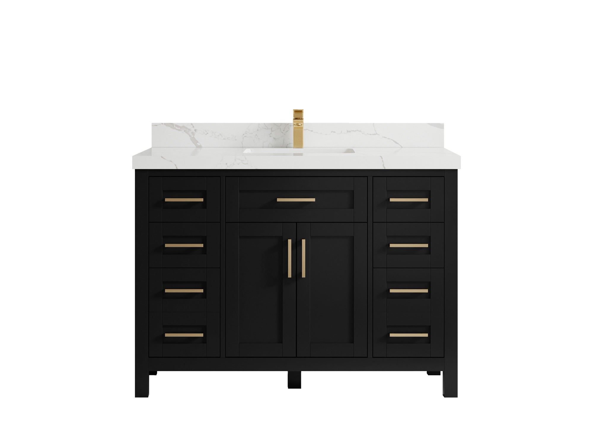 Cambridge 48 in. W x 22 in. D Single Sink Bathroom Vanity - Willow Bath and Vanity