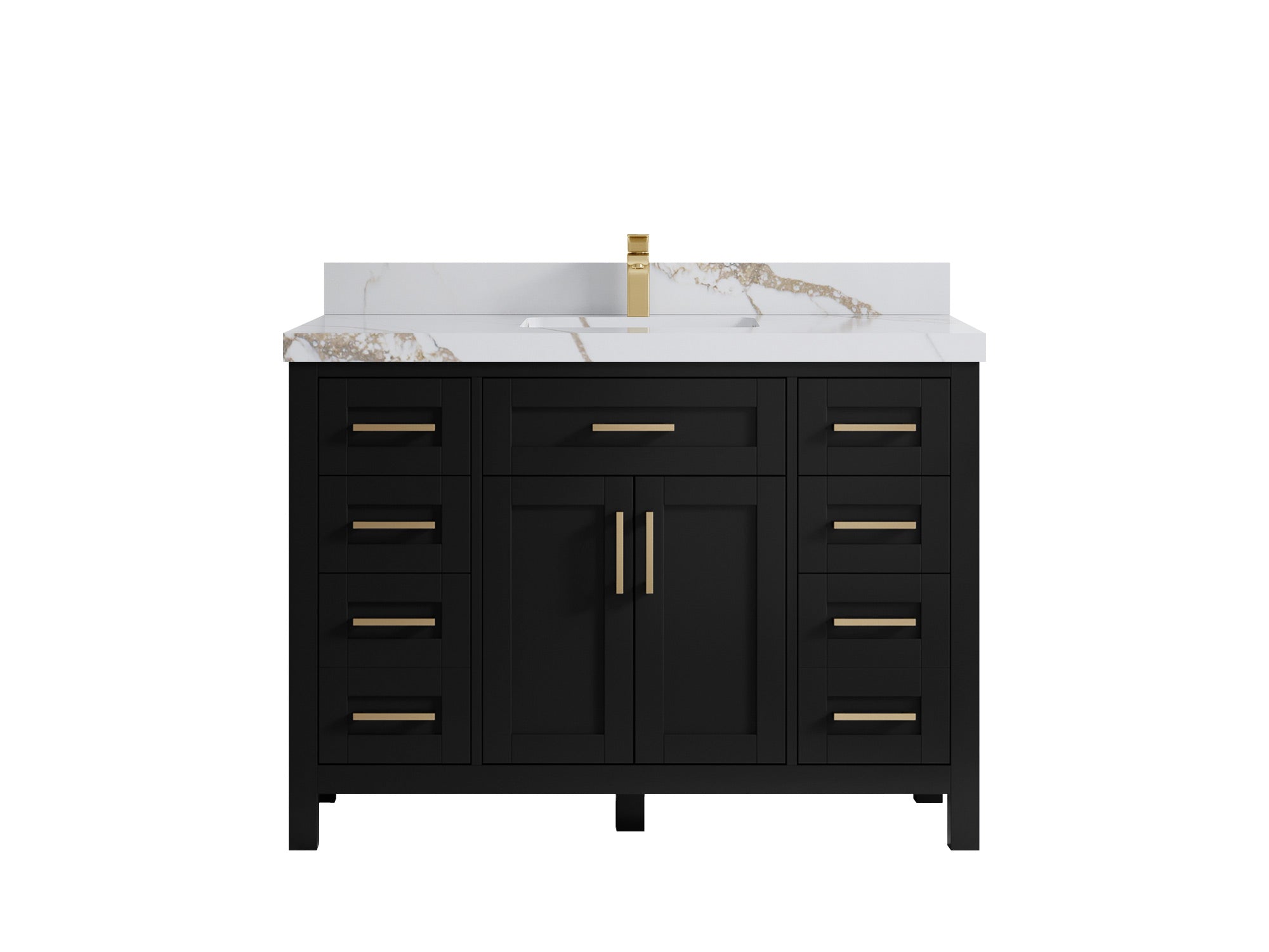 Cambridge 48 in. W x 22 in. D Single Sink Bathroom Vanity - Willow Bath and Vanity
