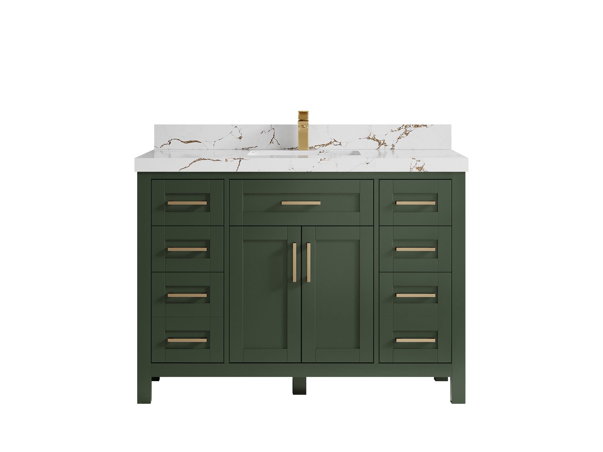 Cambridge 48 in. W x 22 in. D Single Sink Bathroom Vanity - Willow Bath and Vanity