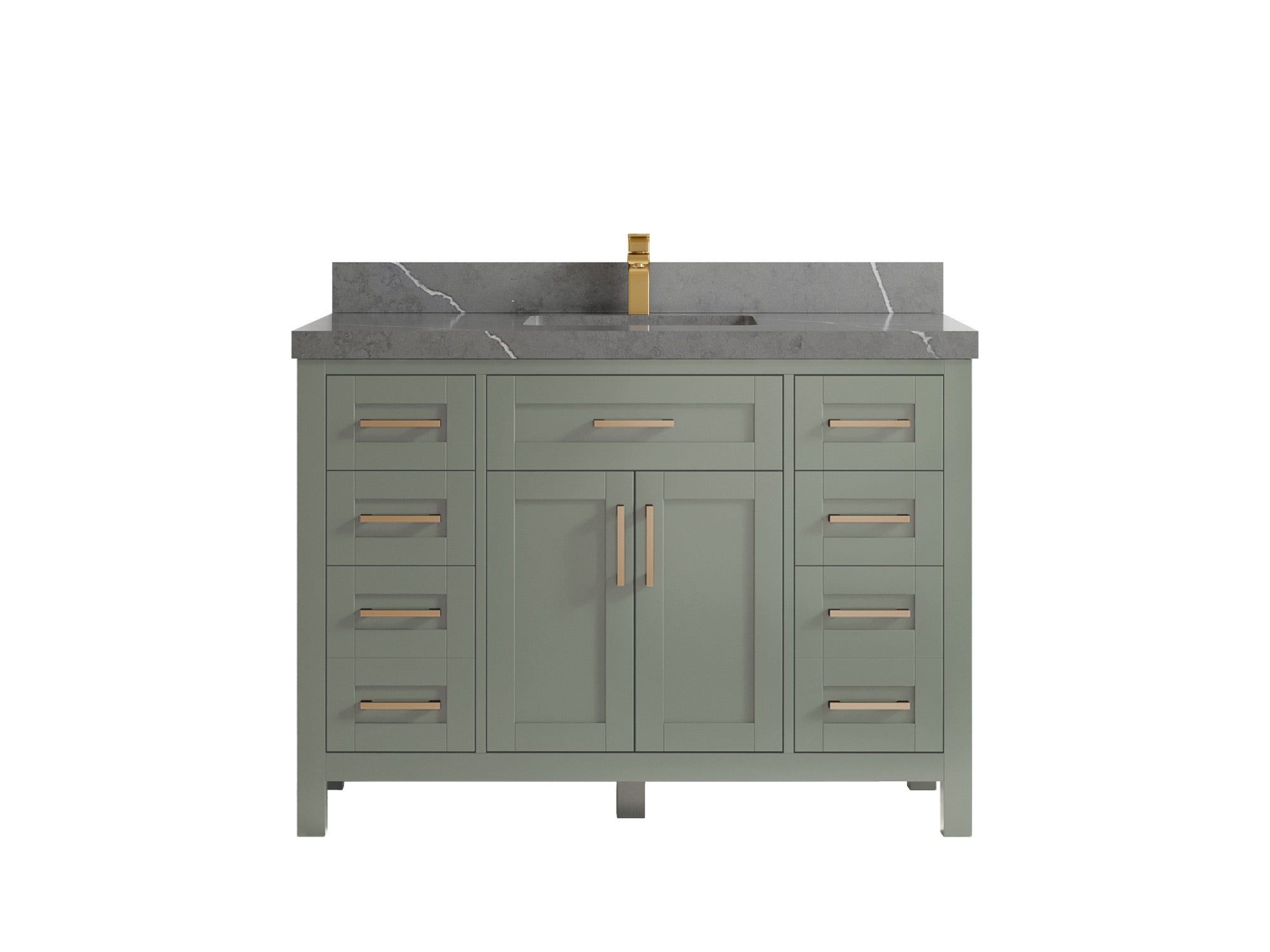 Cambridge 48 in. W x 22 in. D Single Sink Bathroom Vanity - Willow Bath and Vanity