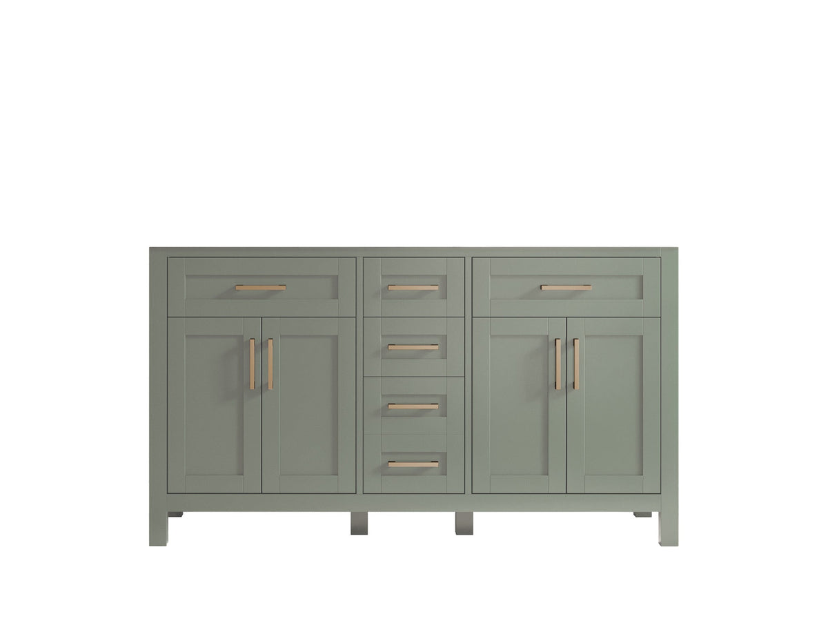 Cambridge 60 in. W x 22 in. D Double Sink Bathroom Vanity - Willow Bath and Vanity