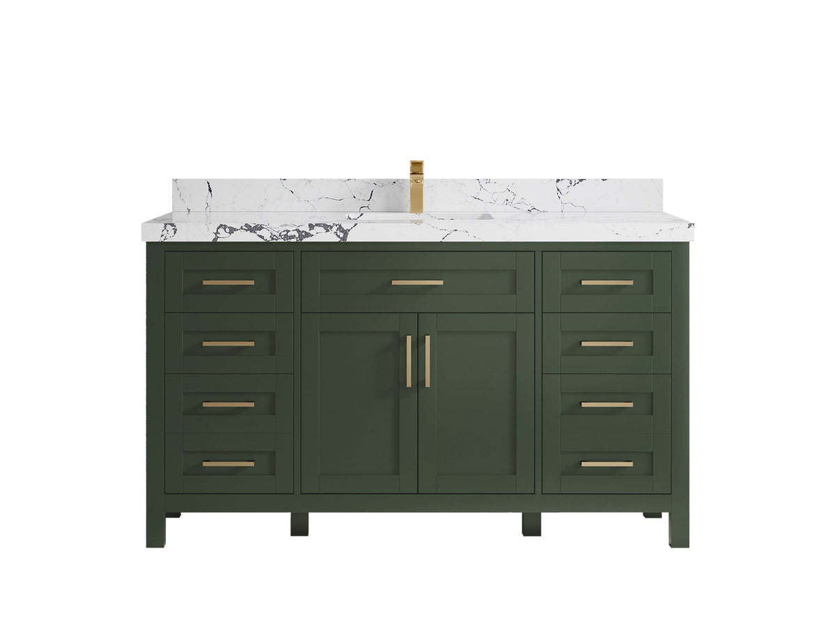 Cambridge 60 in. W x 22 in. D Single Sink Bathroom Vanity - Willow Bath and Vanity