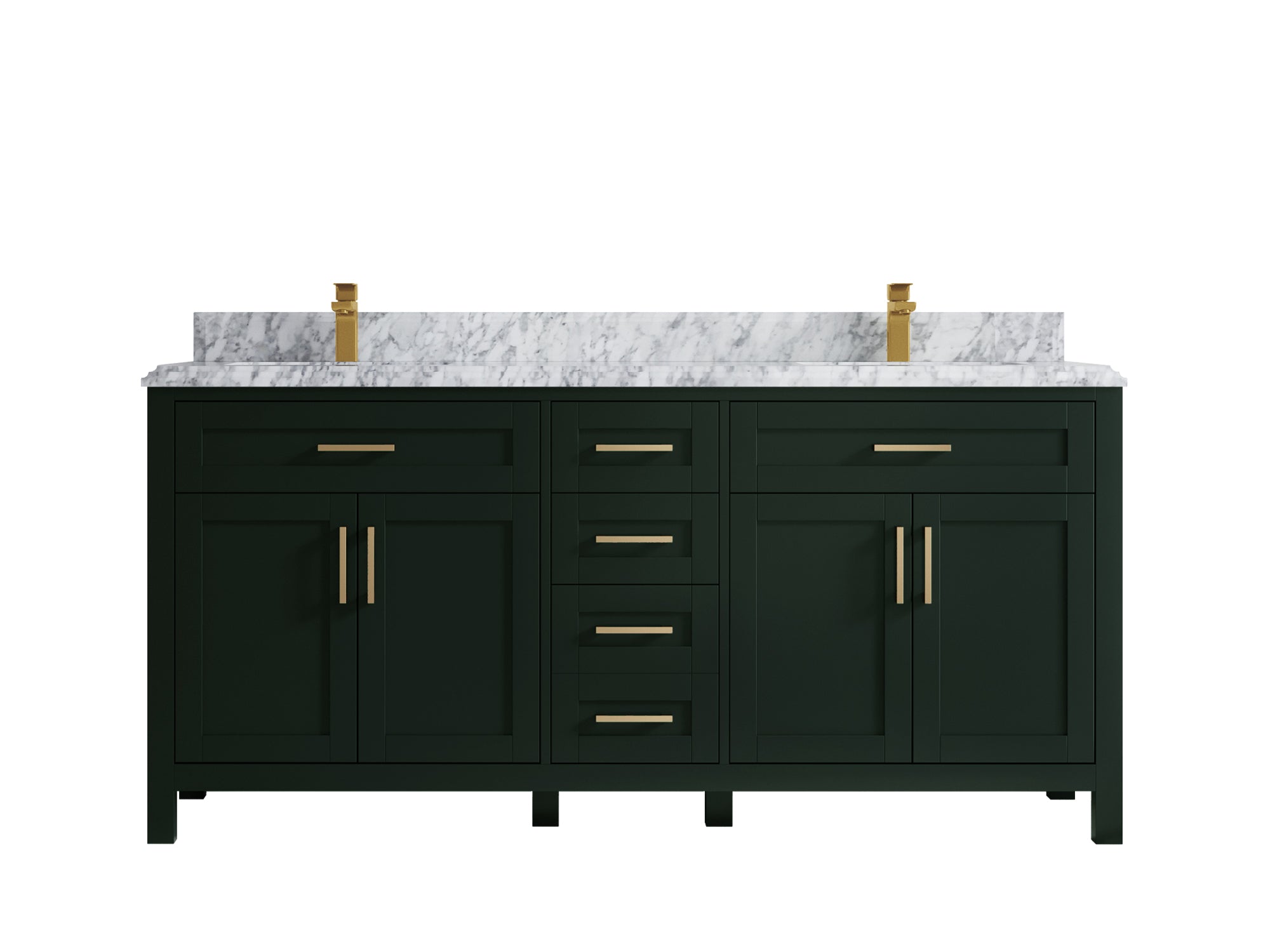 Cambridge 72 in. W x 22 in. D Double Sink Bathroom Vanity - Willow Bath and Vanity
