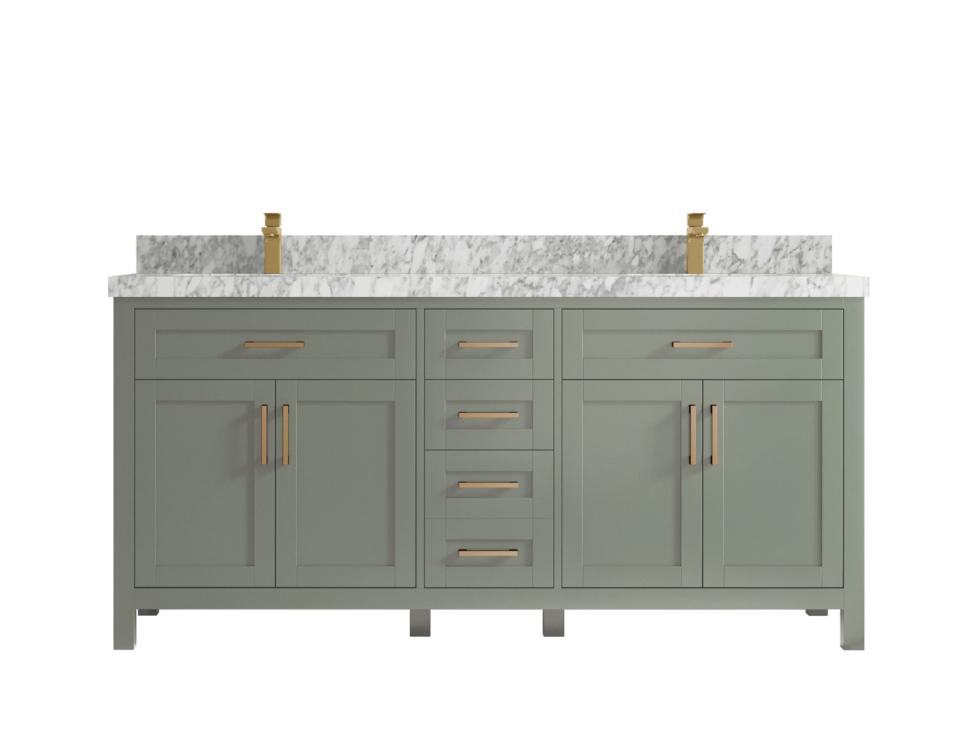 Cambridge 72 in. W x 22 in. D Double Sink Bathroom Vanity - Willow Bath and Vanity