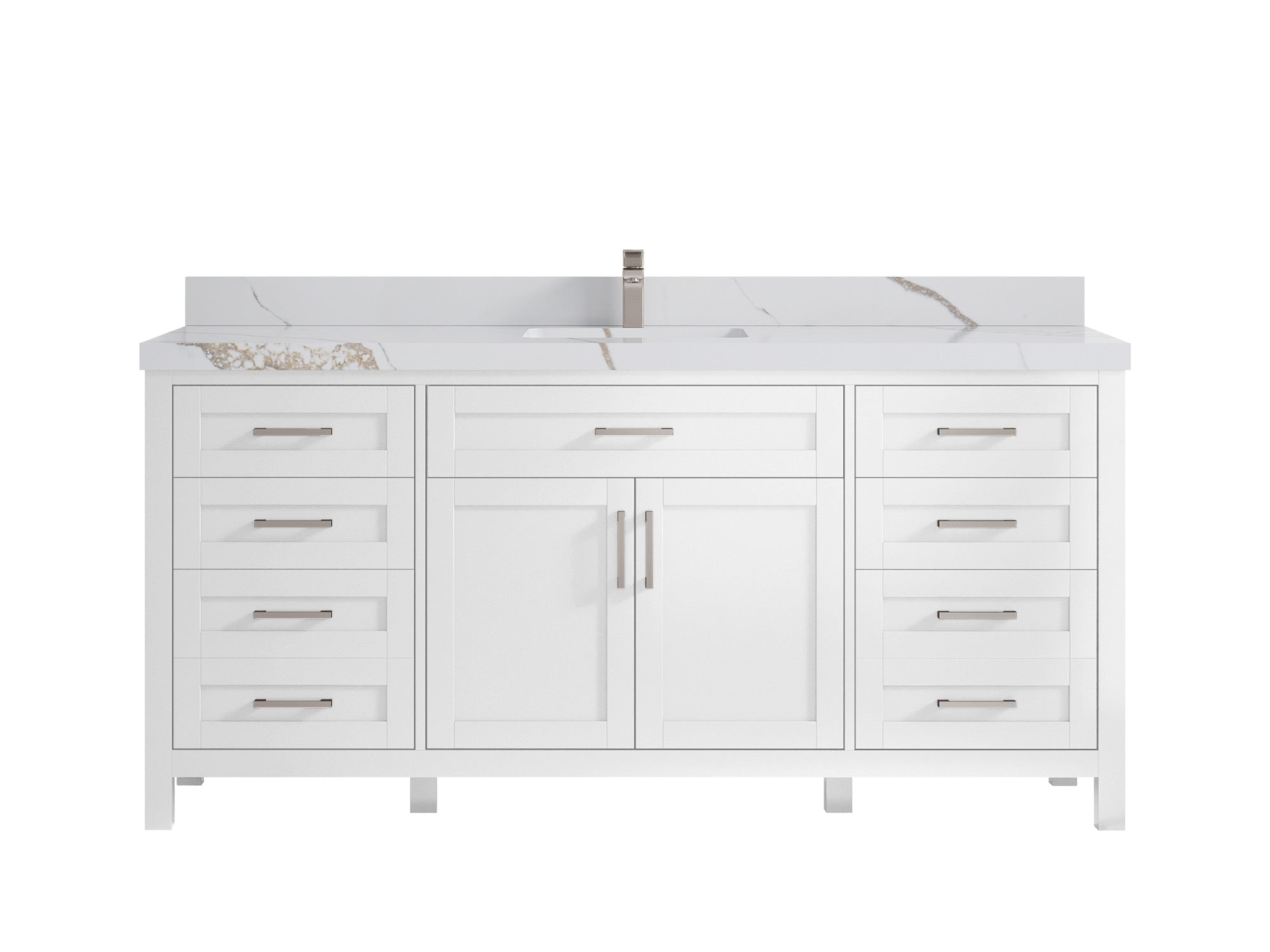 Cambridge 72 in. W x 22 in. D Single Sink Bathroom Vanity - Willow Bath and Vanity