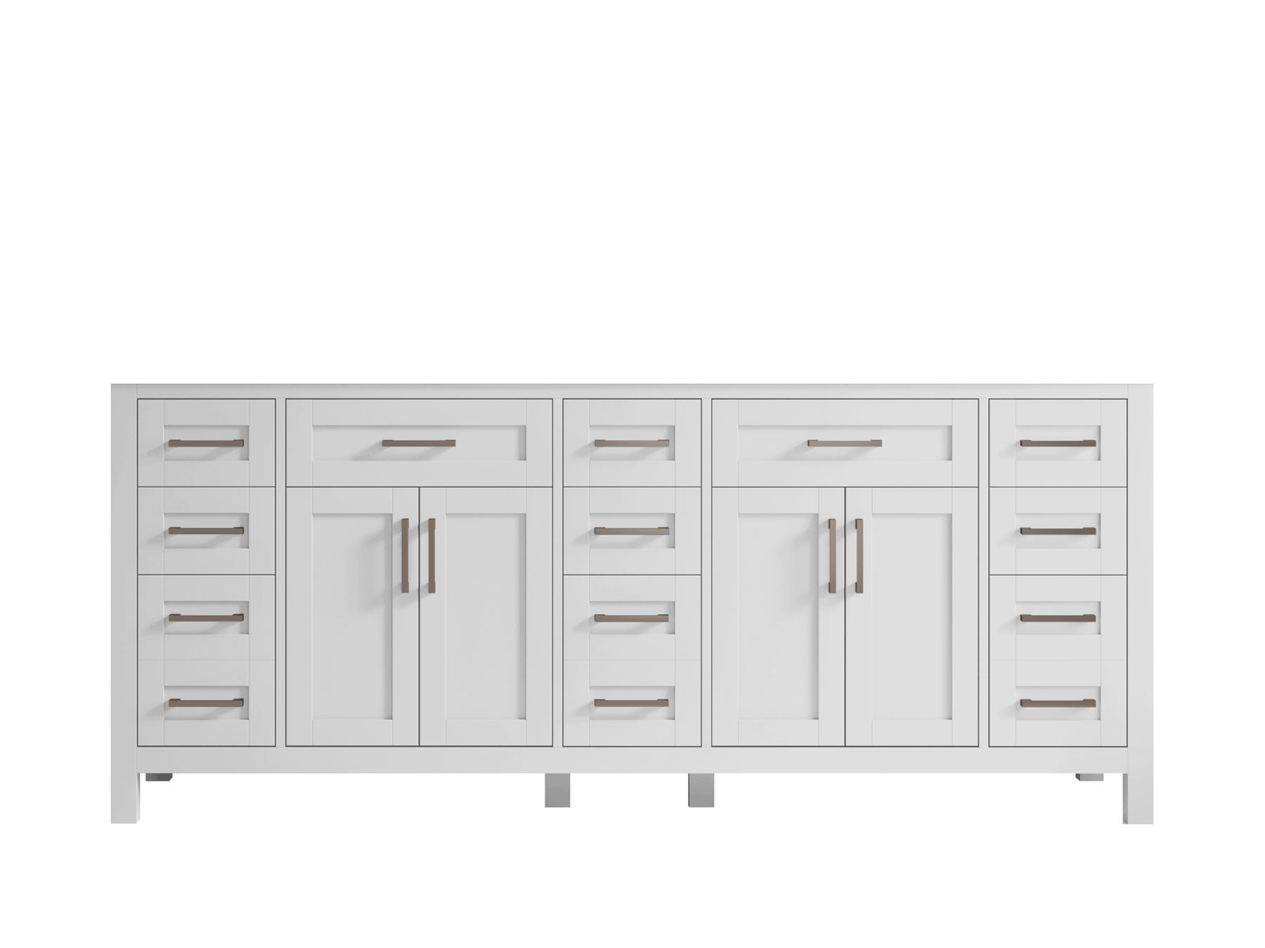 Cambridge 80 in. W x 22 in. D Double Sink Bathroom Vanity - Willow Bath and Vanity