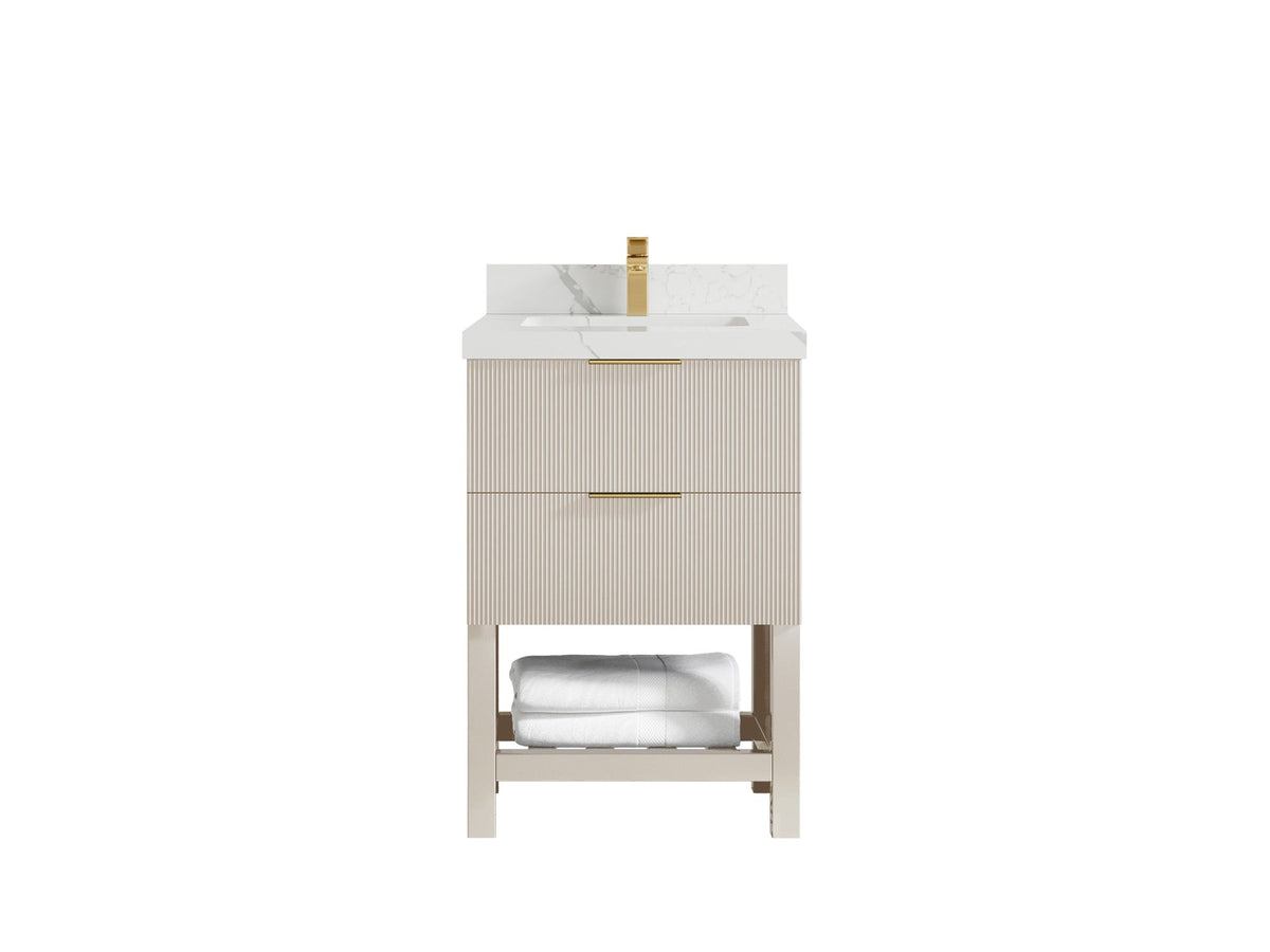Catalina 24 in. W x 22 in. D Single Sink Bathroom Vanity - Willow Bath and Vanity
