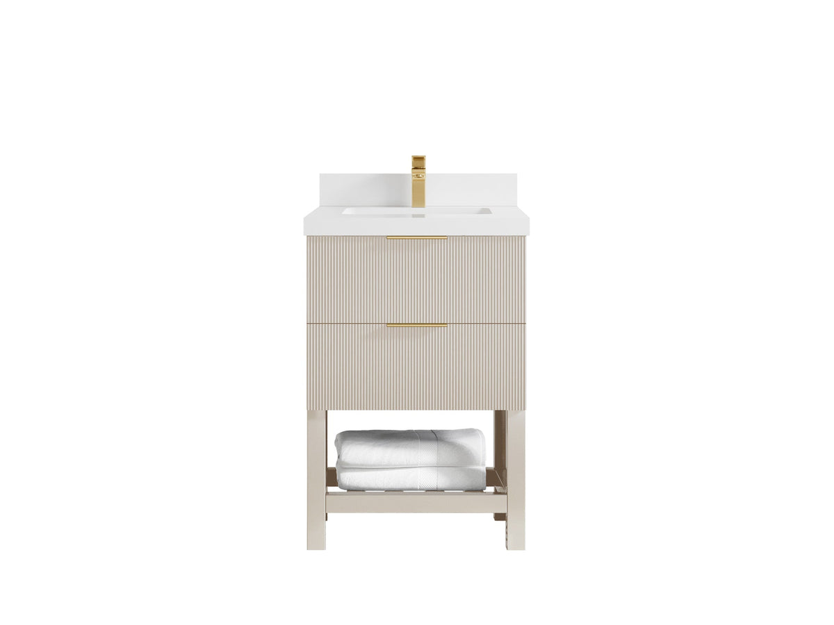 Catalina 24 in. W x 22 in. D Single Sink Bathroom Vanity - Willow Bath and Vanity