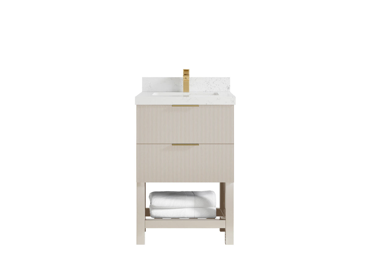 Catalina 24 in. W x 22 in. D Single Sink Bathroom Vanity - Willow Bath and Vanity