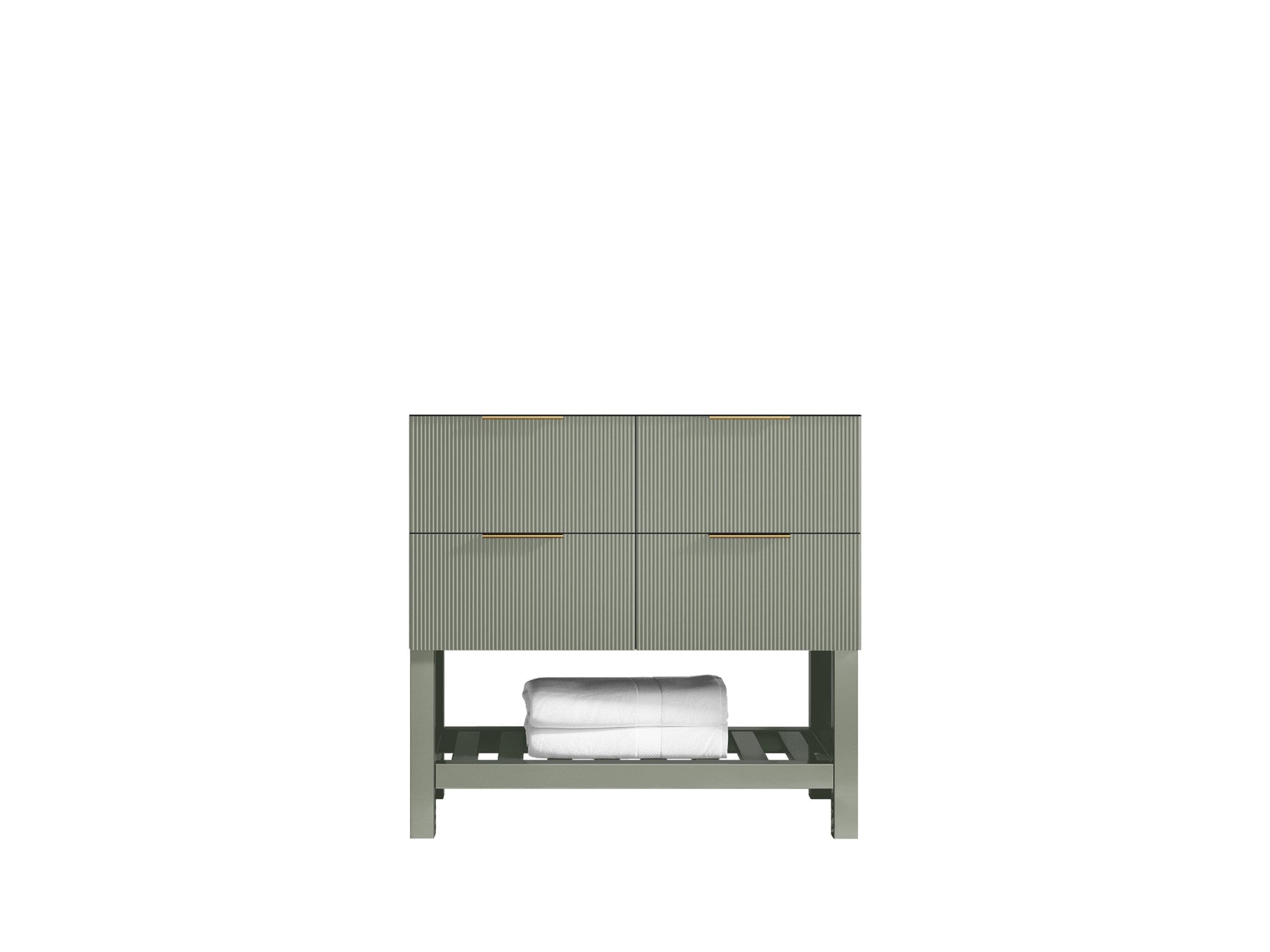 Catalina 36 in. W x 22 in. D Center Sink Bathroom Vanity - Willow Bath and Vanity