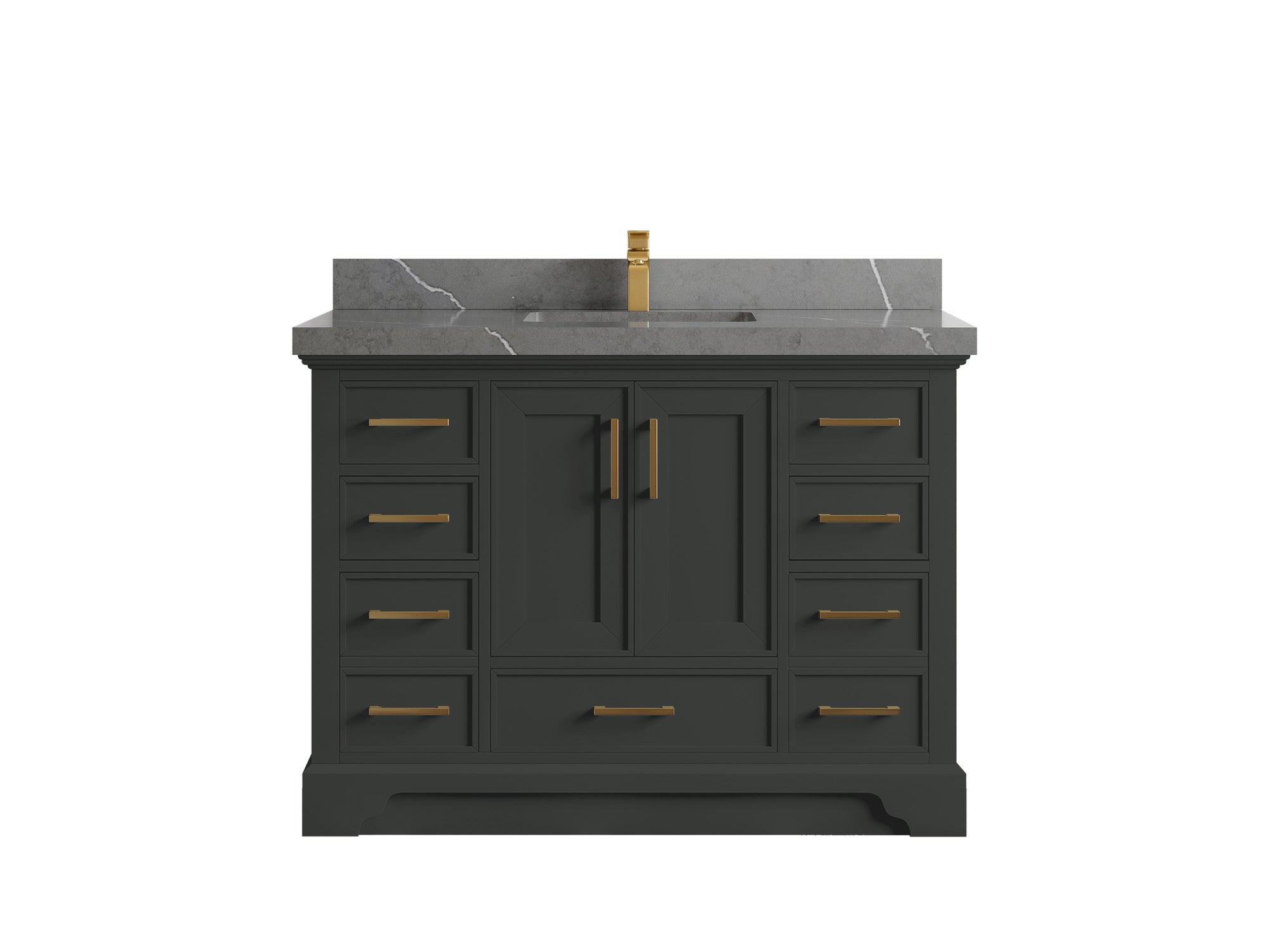 Charlotte 48 in. W x 22 in. D Single Sink Bathroom Vanity - Willow Bath and Vanity