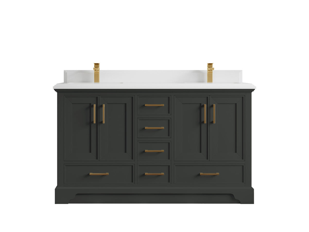 Charlotte 60 in. W x 22 in. D Single Sink Bathroom Vanity - Willow Bath and Vanity