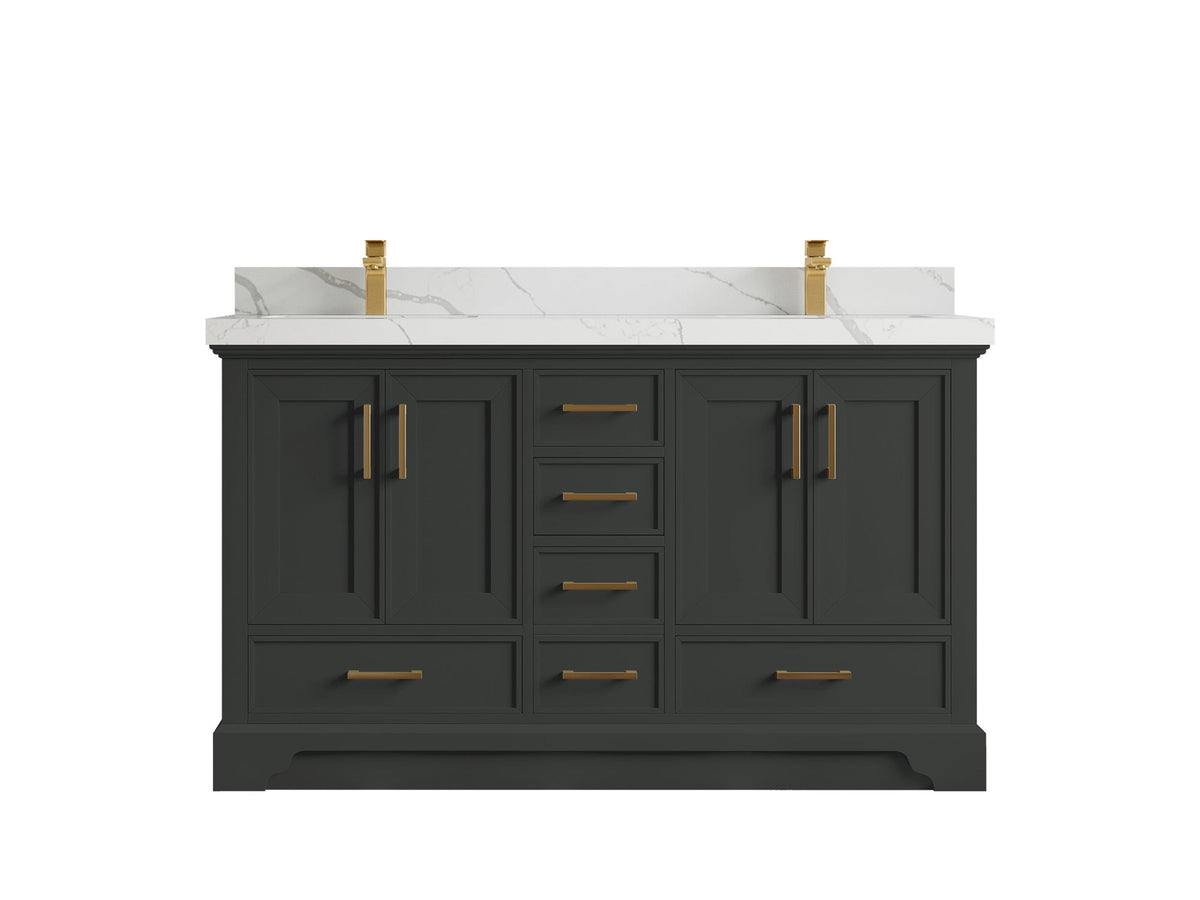 Charlotte 60 in. W x 22 in. D Single Sink Bathroom Vanity - Willow Bath and Vanity
