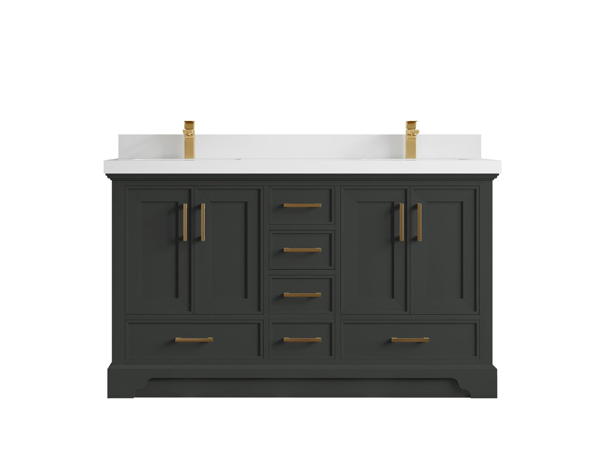 Charlotte 60 in. W x 22 in. D Single Sink Bathroom Vanity - Willow Bath and Vanity