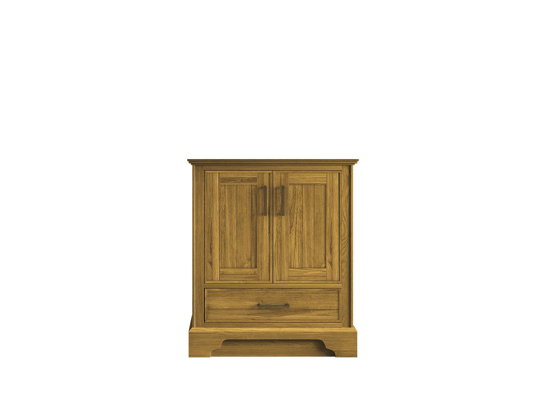 Charlotte White Oak 30 in. W x 22 in. D Single Sink Bathroom Vanity - Willow Bath and Vanity