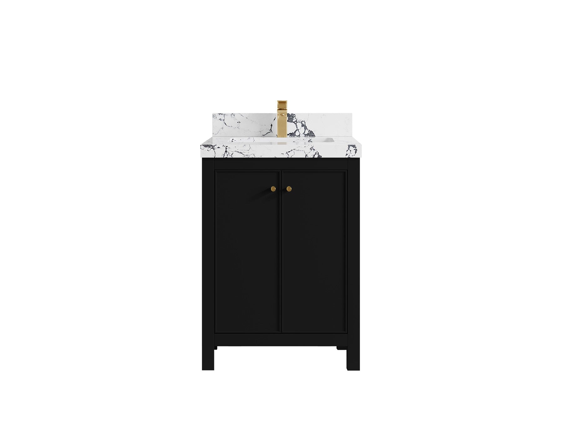 Chicago 24 in. W x 22 in. D Single Sink Bathroom Vanity - Willow Bath and Vanity