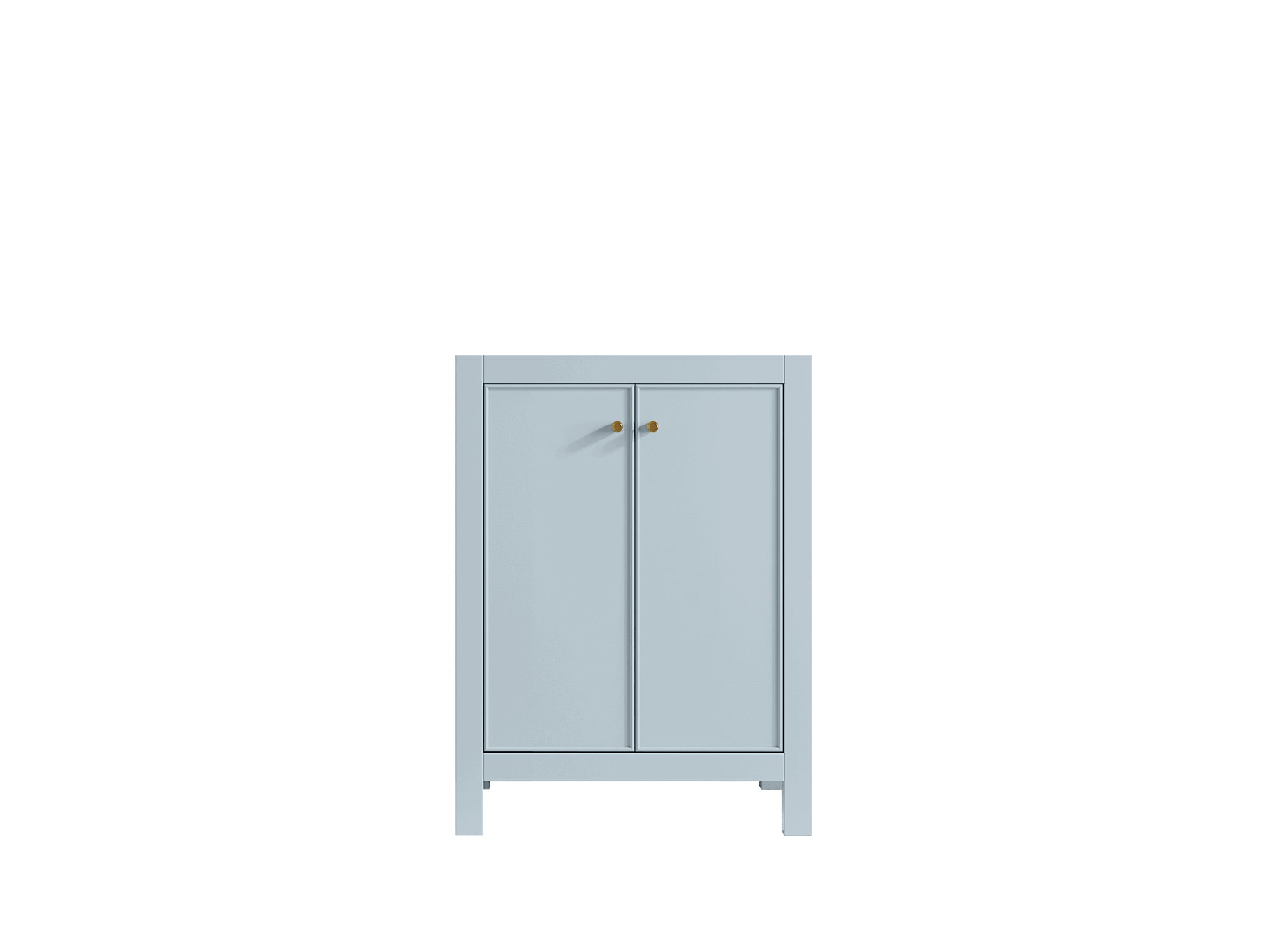 Chicago 24-inch bathroom vanity cabinet in Blue Heather