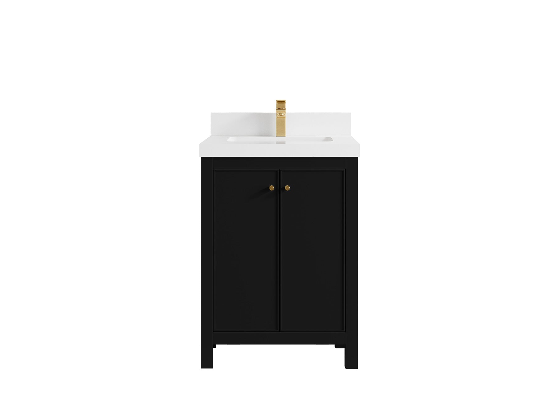 Chicago 24 in. W x 22 in. D Single Sink Bathroom Vanity - Willow Bath and Vanity