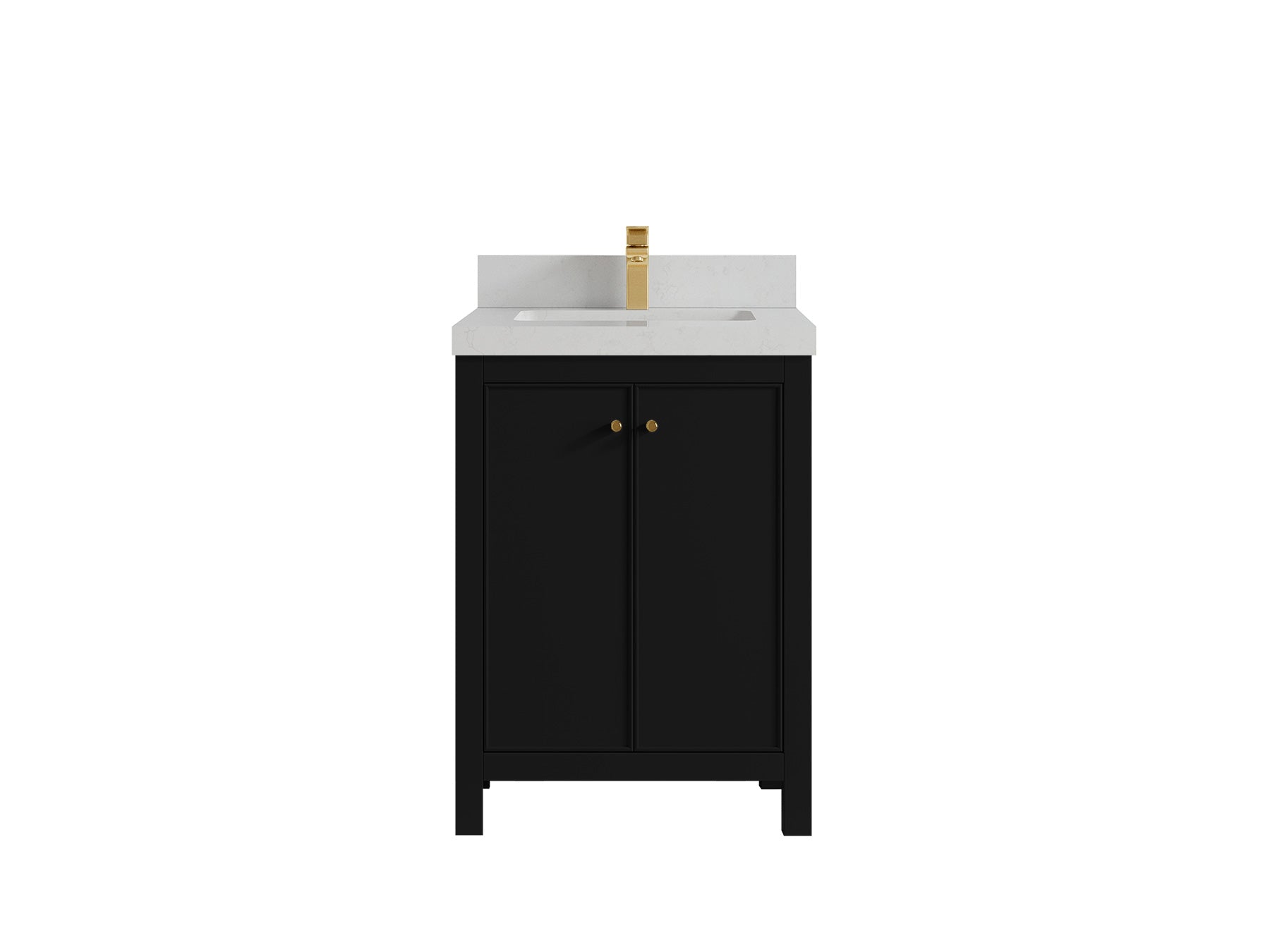 Chicago 24 in. W x 22 in. D Single Sink Bathroom Vanity - Willow Bath and Vanity