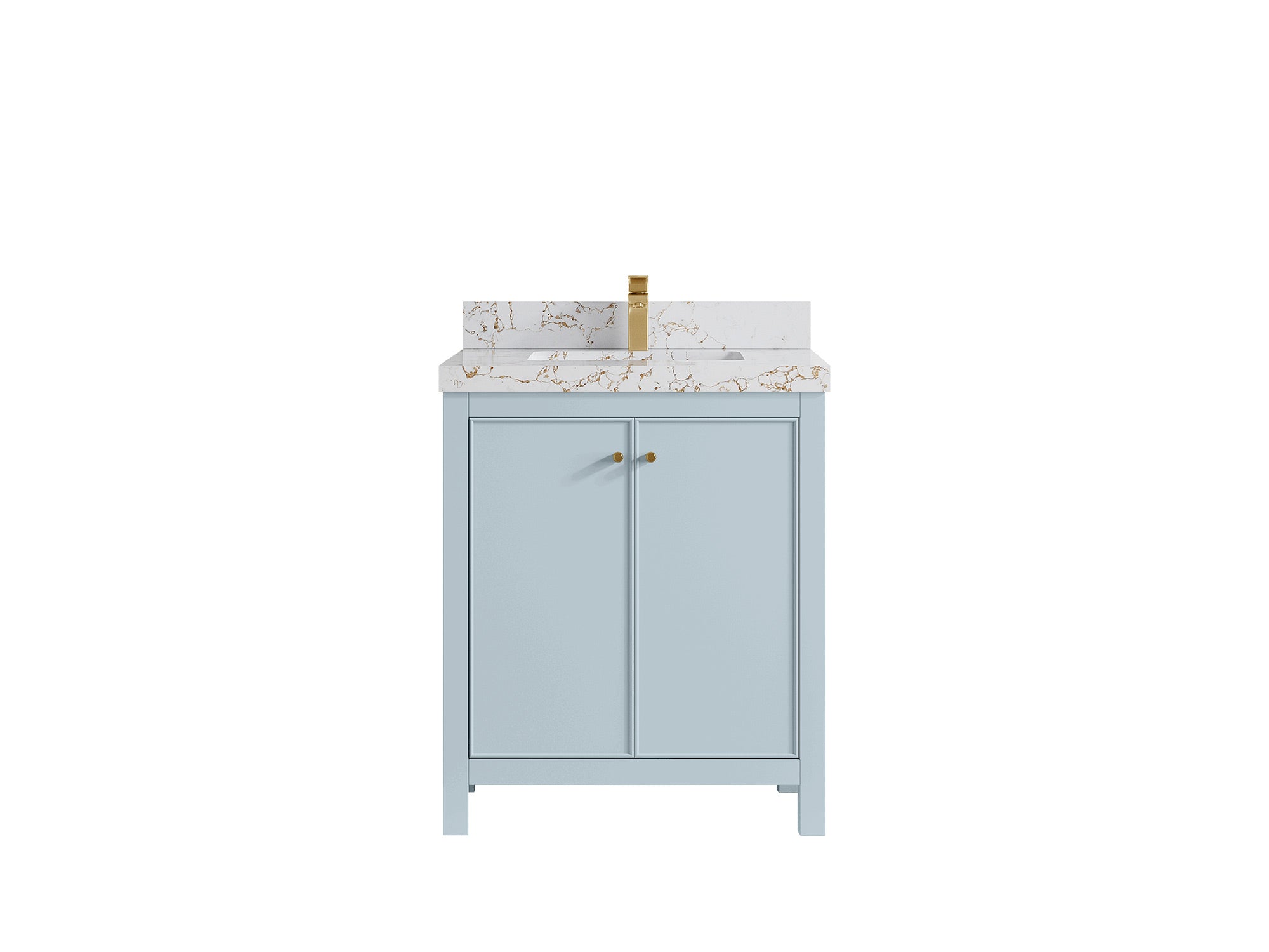 Chicago 30 in. W x 22 in. D Single Sink Bathroom Vanity - Willow Bath and Vanity