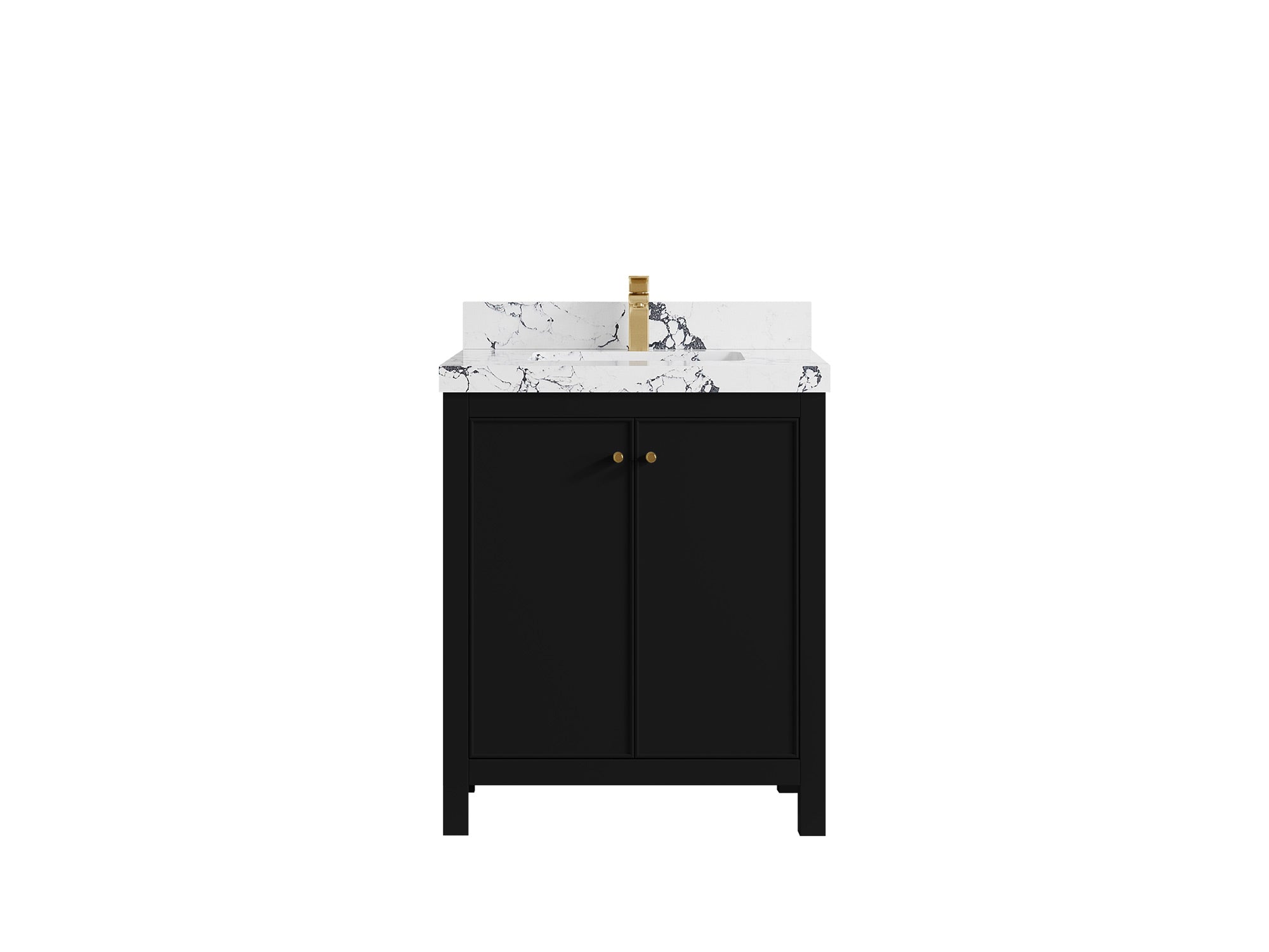 Chicago 30 in. W x 22 in. D Single Sink Bathroom Vanity - Willow Bath and Vanity