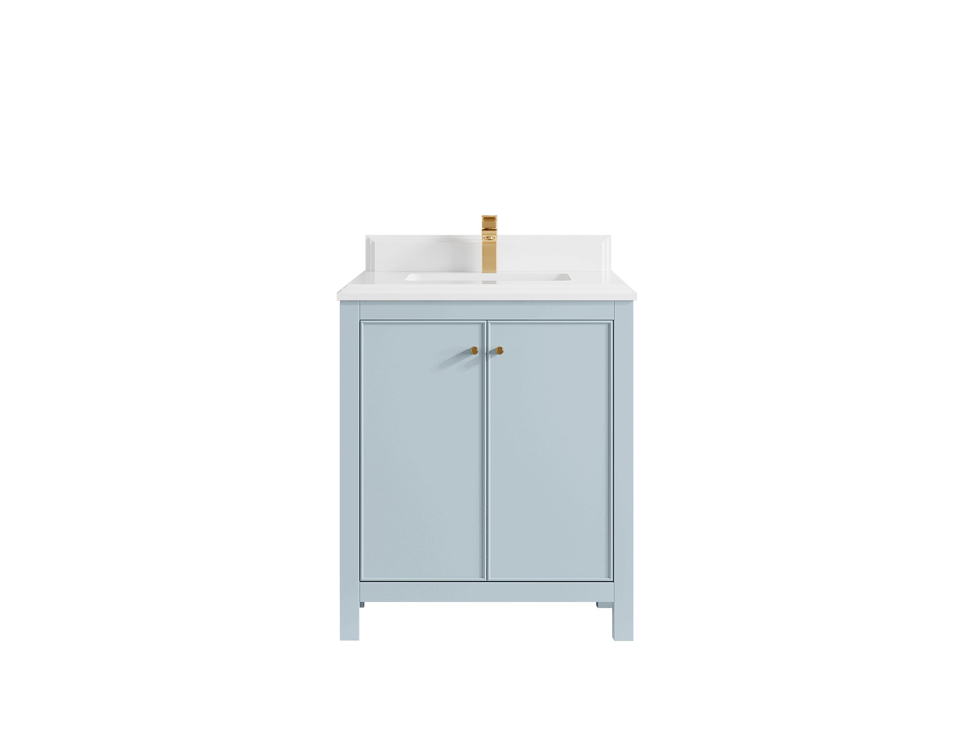 Chicago 30 in. W x 22 in. D Single Sink Bathroom Vanity - Willow Bath and Vanity