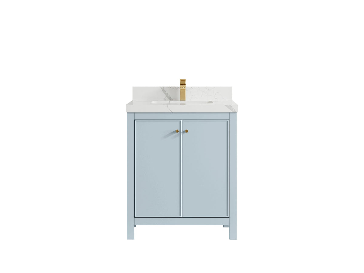 Chicago 30 in. W x 22 in. D Single Sink Bathroom Vanity - Willow Bath and Vanity
