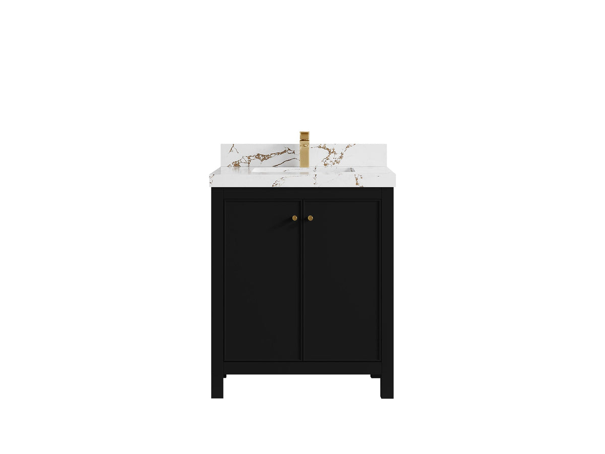 Chicago 30 in. W x 22 in. D Single Sink Bathroom Vanity - Willow Bath and Vanity