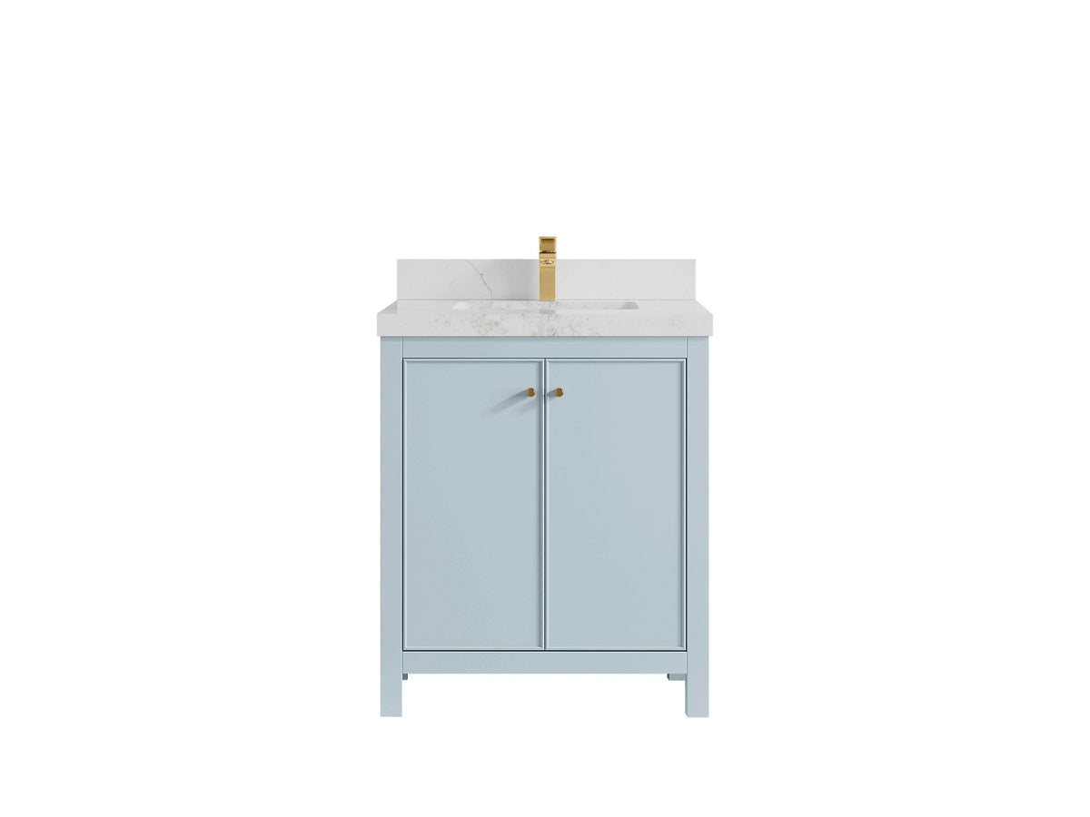 Chicago 30 in. W x 22 in. D Single Sink Bathroom Vanity - Willow Bath and Vanity