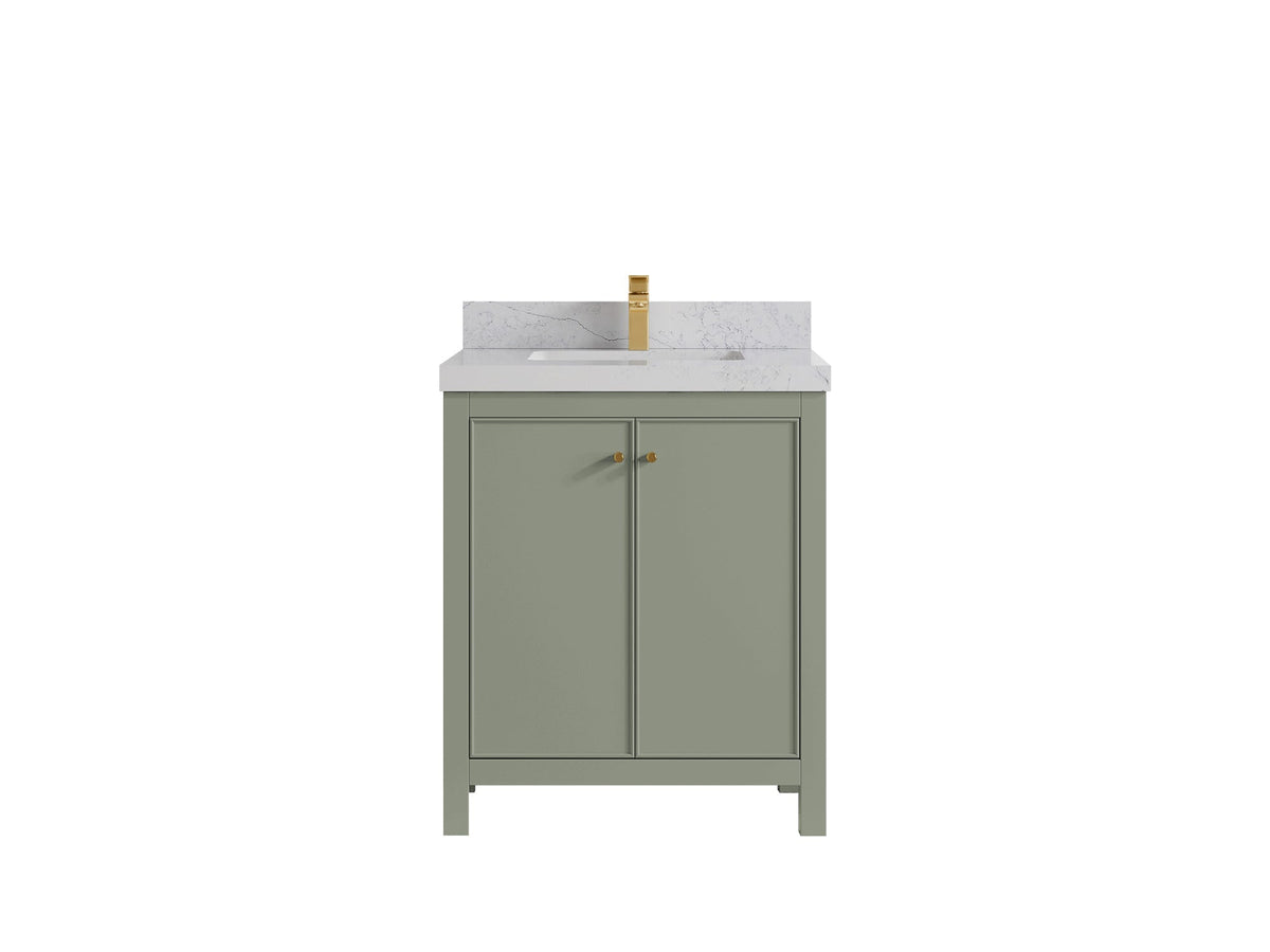 Chicago 30 in. W x 22 in. D Single Sink Bathroom Vanity - Willow Bath and Vanity