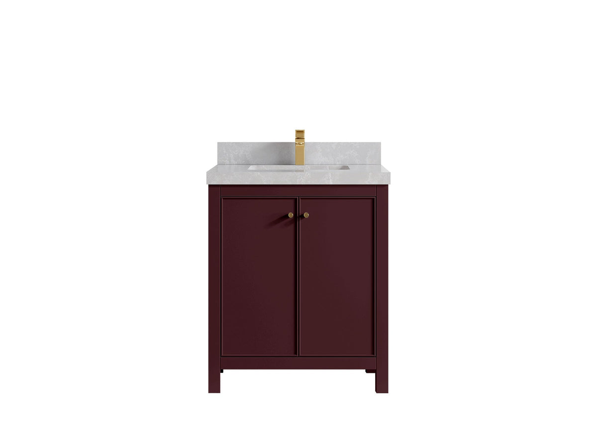 Chicago 30 in. W x 22 in. D Single Sink Bathroom Vanity - Willow Bath and Vanity