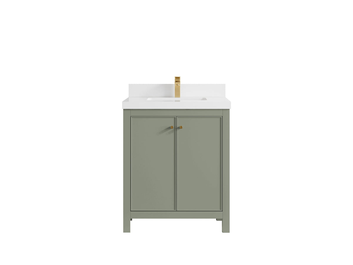 Chicago 30 in. W x 22 in. D Single Sink Bathroom Vanity - Willow Bath and Vanity