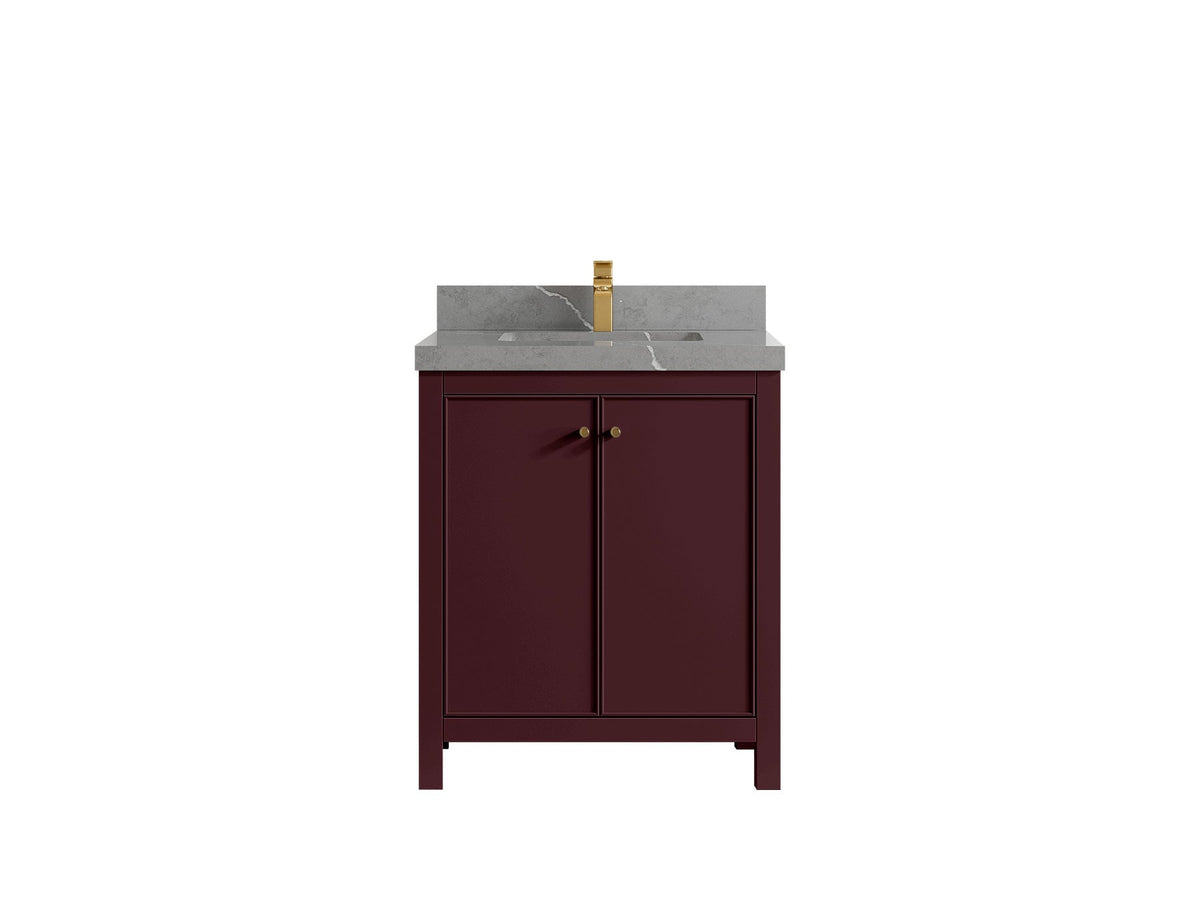Chicago 30 in. W x 22 in. D Single Sink Bathroom Vanity - Willow Bath and Vanity