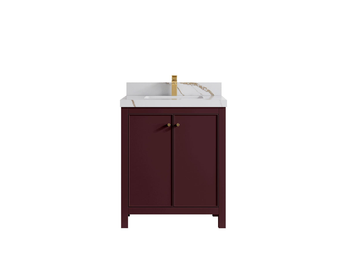 Chicago 30 in. W x 22 in. D Single Sink Bathroom Vanity - Willow Bath and Vanity