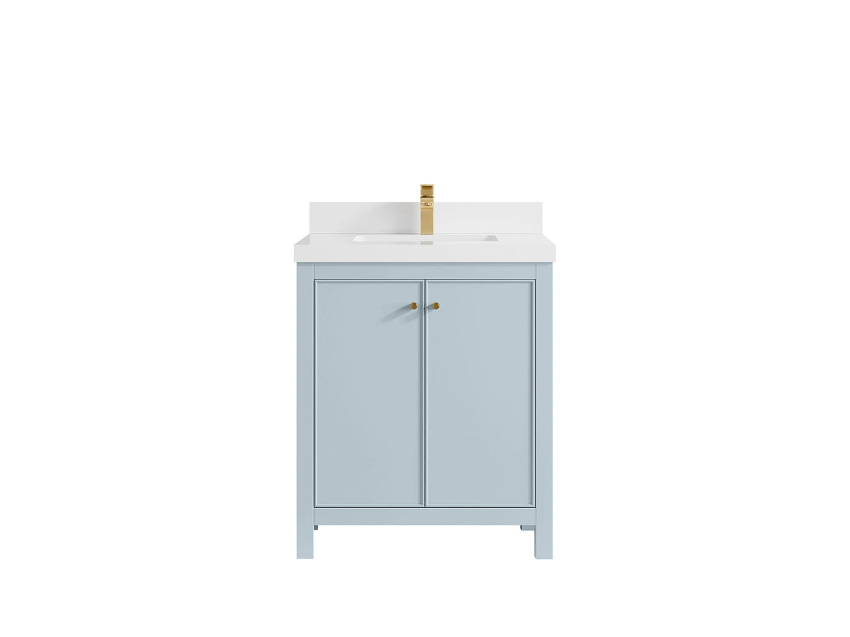 Chicago 30 in. W x 22 in. D Single Sink Bathroom Vanity - Willow Bath and Vanity