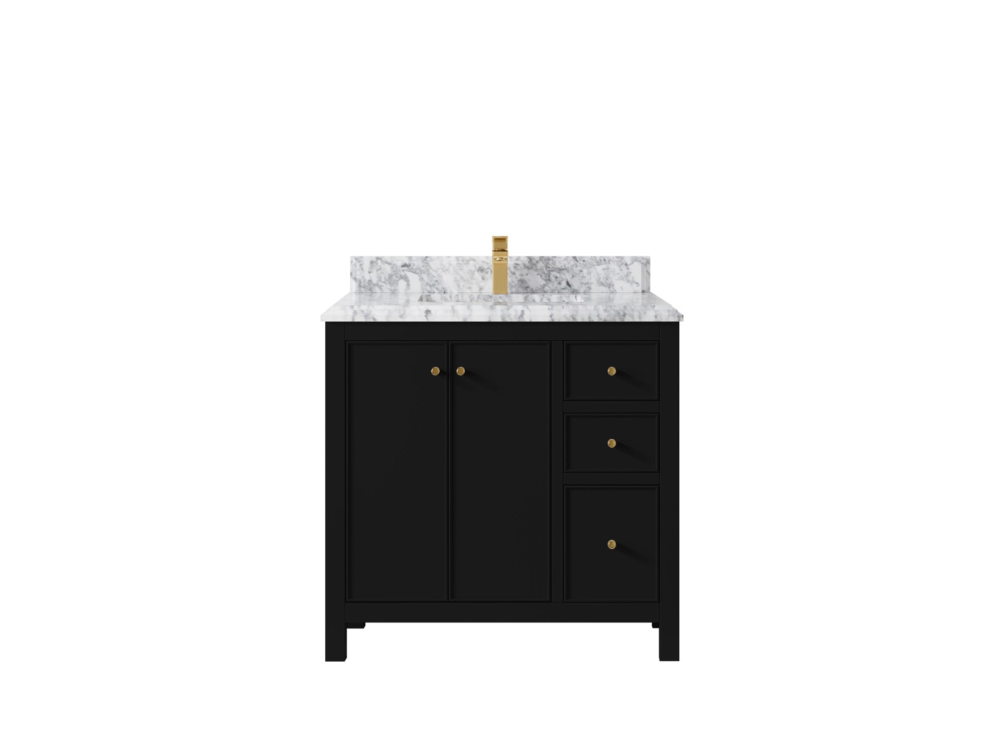 Chicago 36 in. W x 22 in. D Center Sink Bathroom Vanity - Willow Bath and Vanity