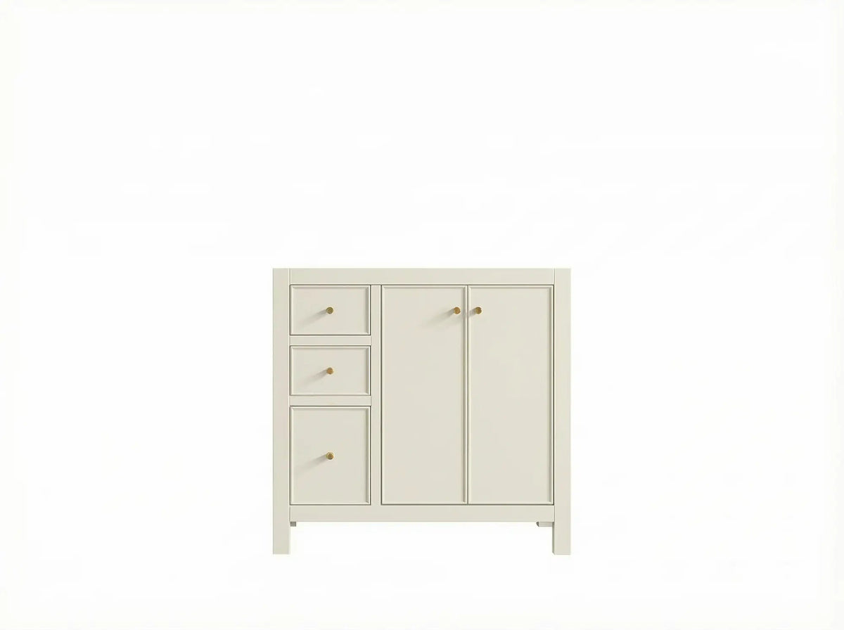 Chicago 36 in. W x 22 in. D Center Sink Bathroom Vanity