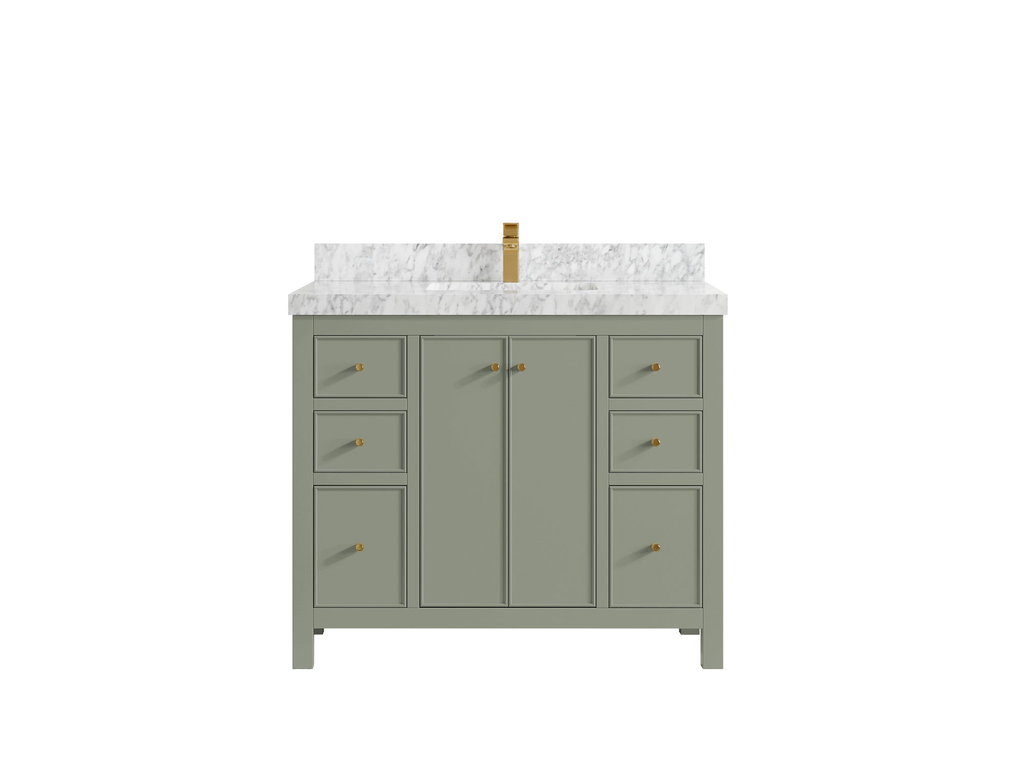 Chicago 42 in. W x 22 in. D Single Sink Bathroom Vanity - Willow Bath and Vanity