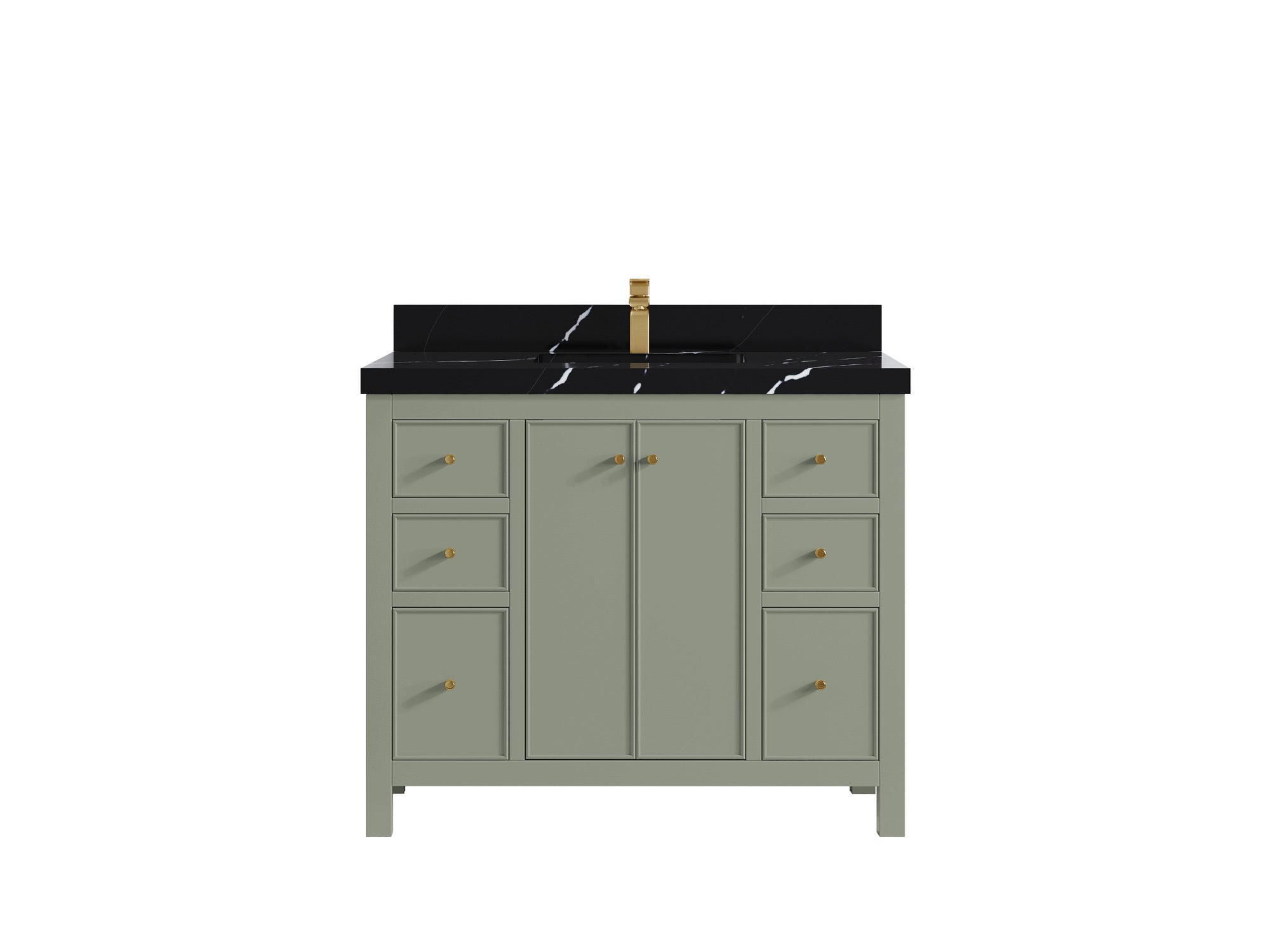 Chicago 42 in. W x 22 in. D Single Sink Bathroom Vanity - Willow Bath and Vanity