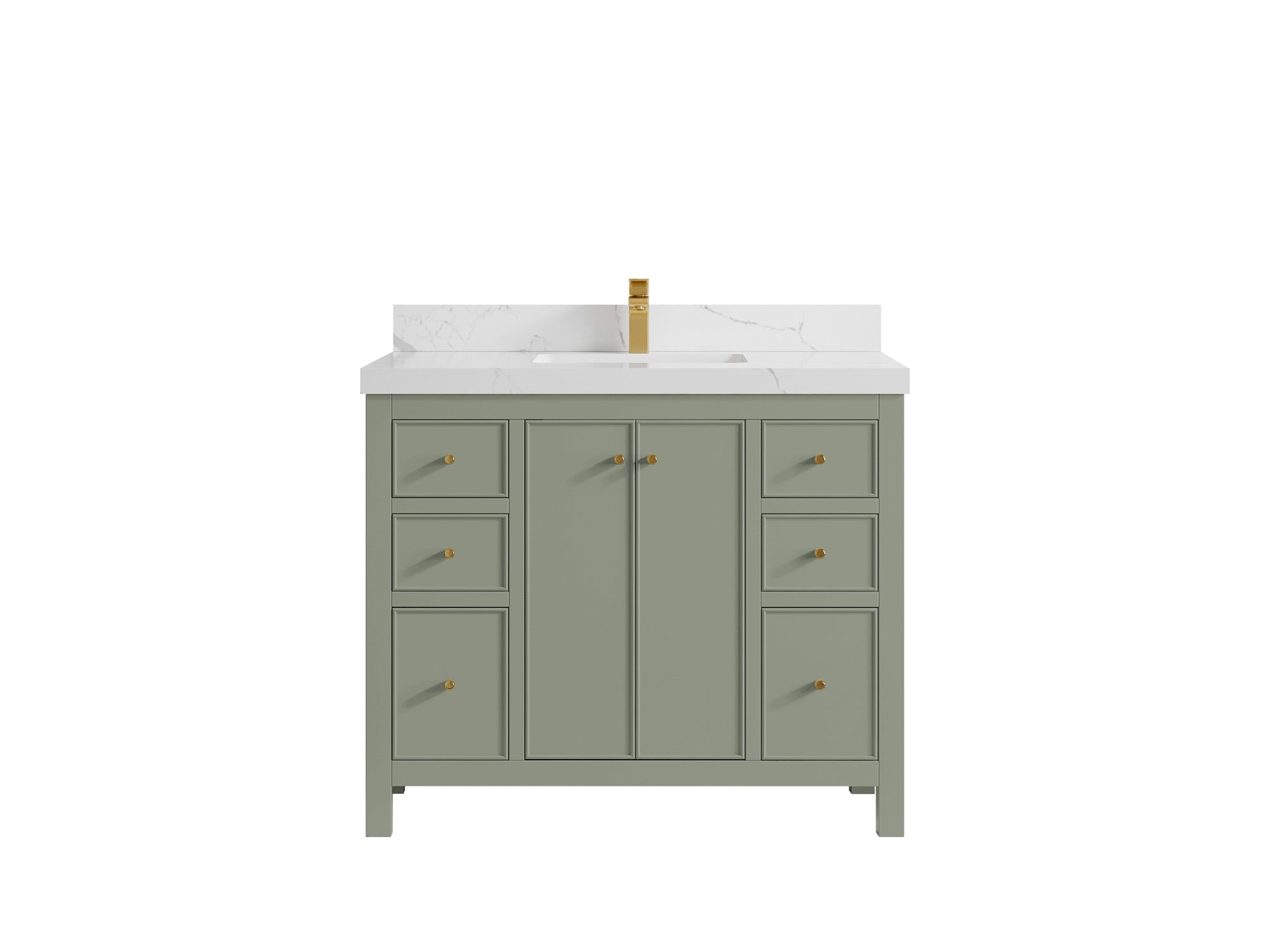 Chicago 42 in. W x 22 in. D Single Sink Bathroom Vanity - Willow Bath and Vanity