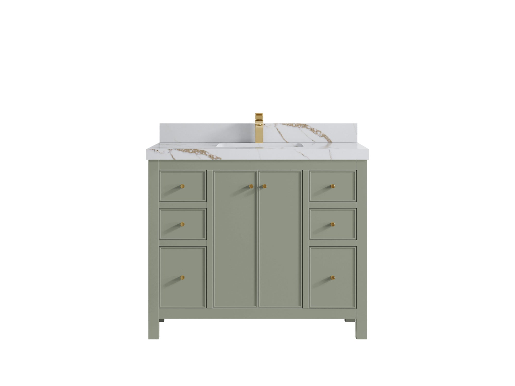 Chicago 42 in. W x 22 in. D Single Sink Bathroom Vanity - Willow Bath and Vanity