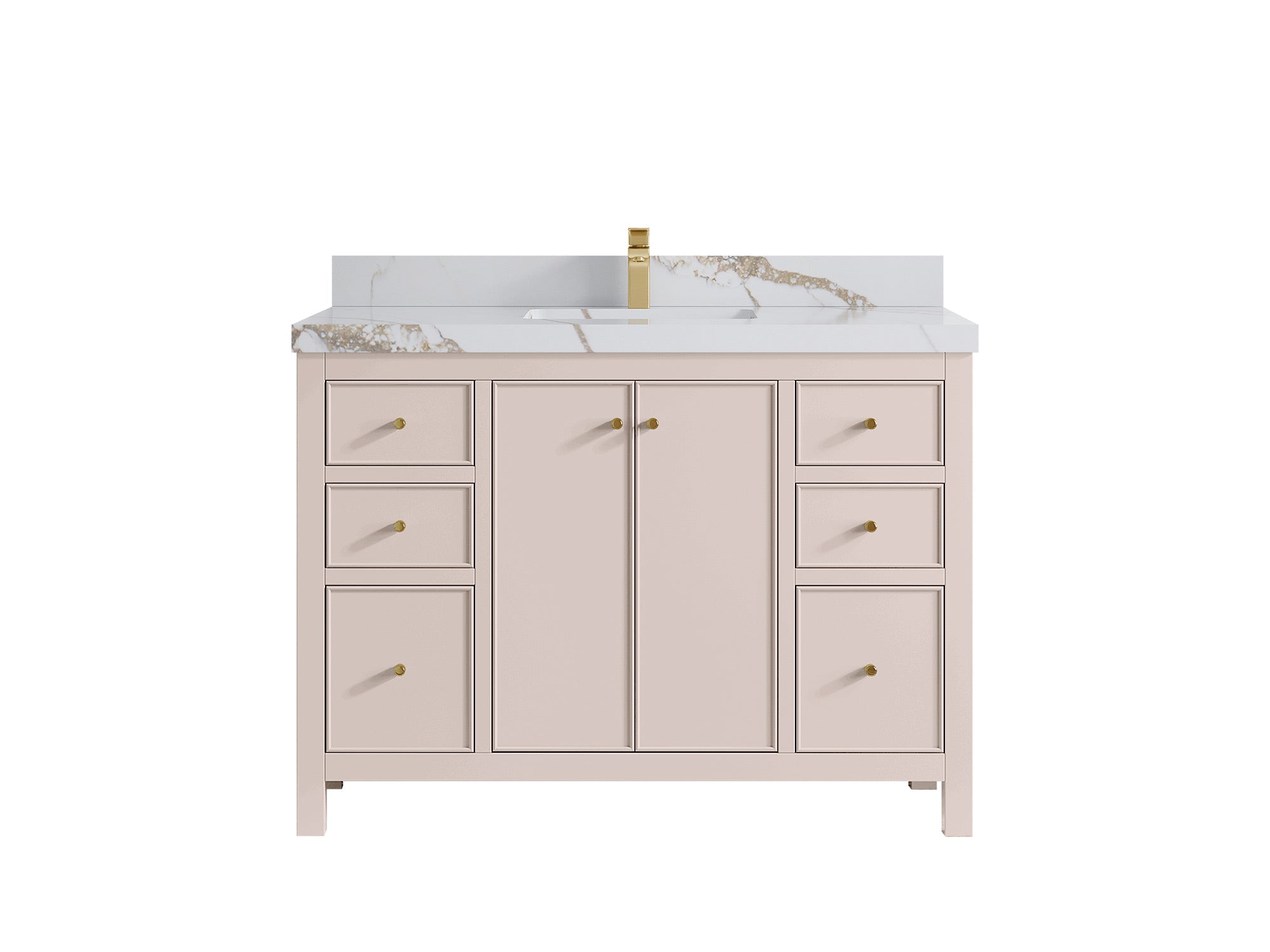 Chicago 48 in. W x 22 in. D Single Sink Bathroom Vanity - Willow Bath and Vanity