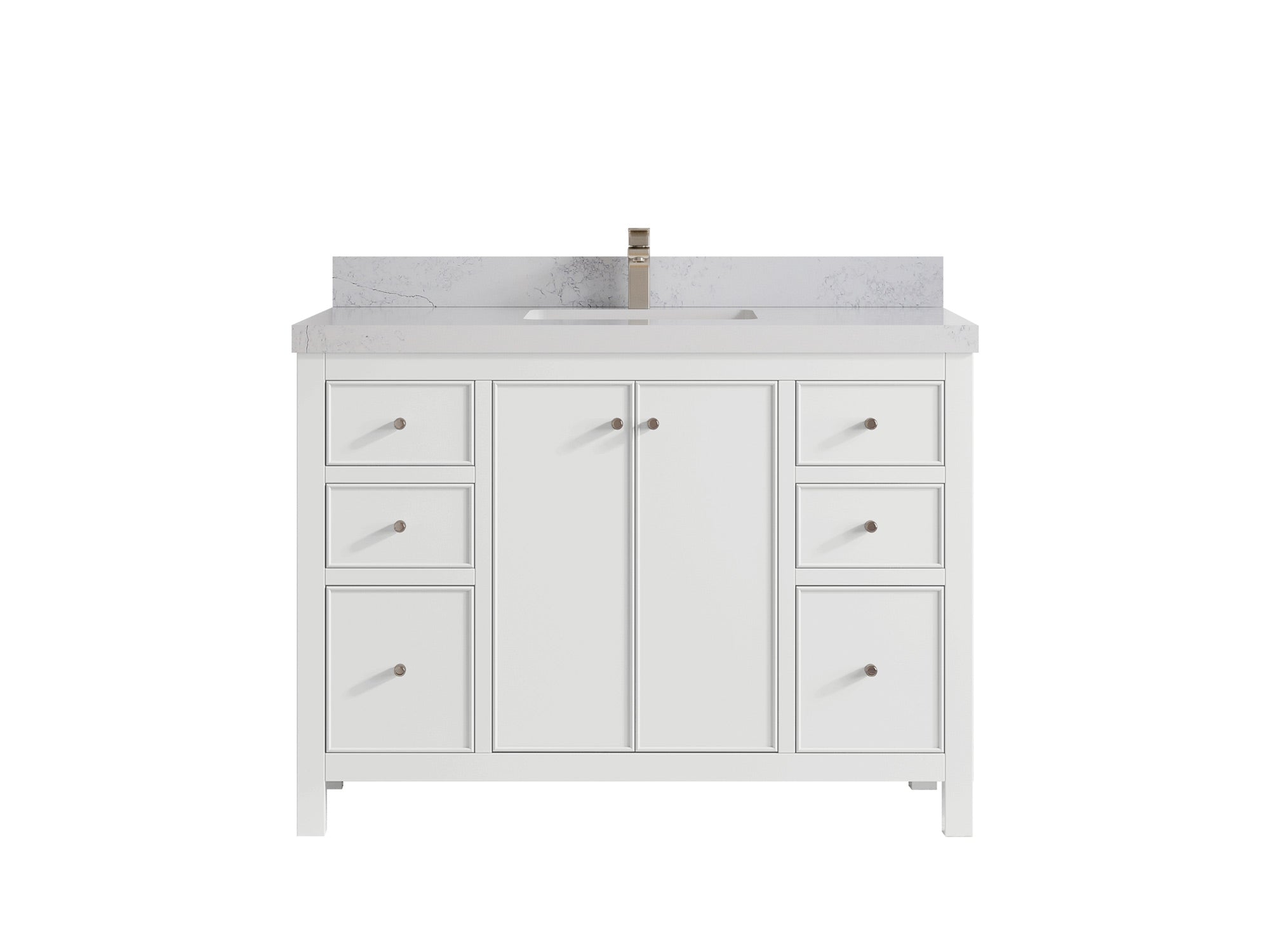 Chicago 48 in. W x 22 in. D Single Sink Bathroom Vanity - Willow Bath and Vanity